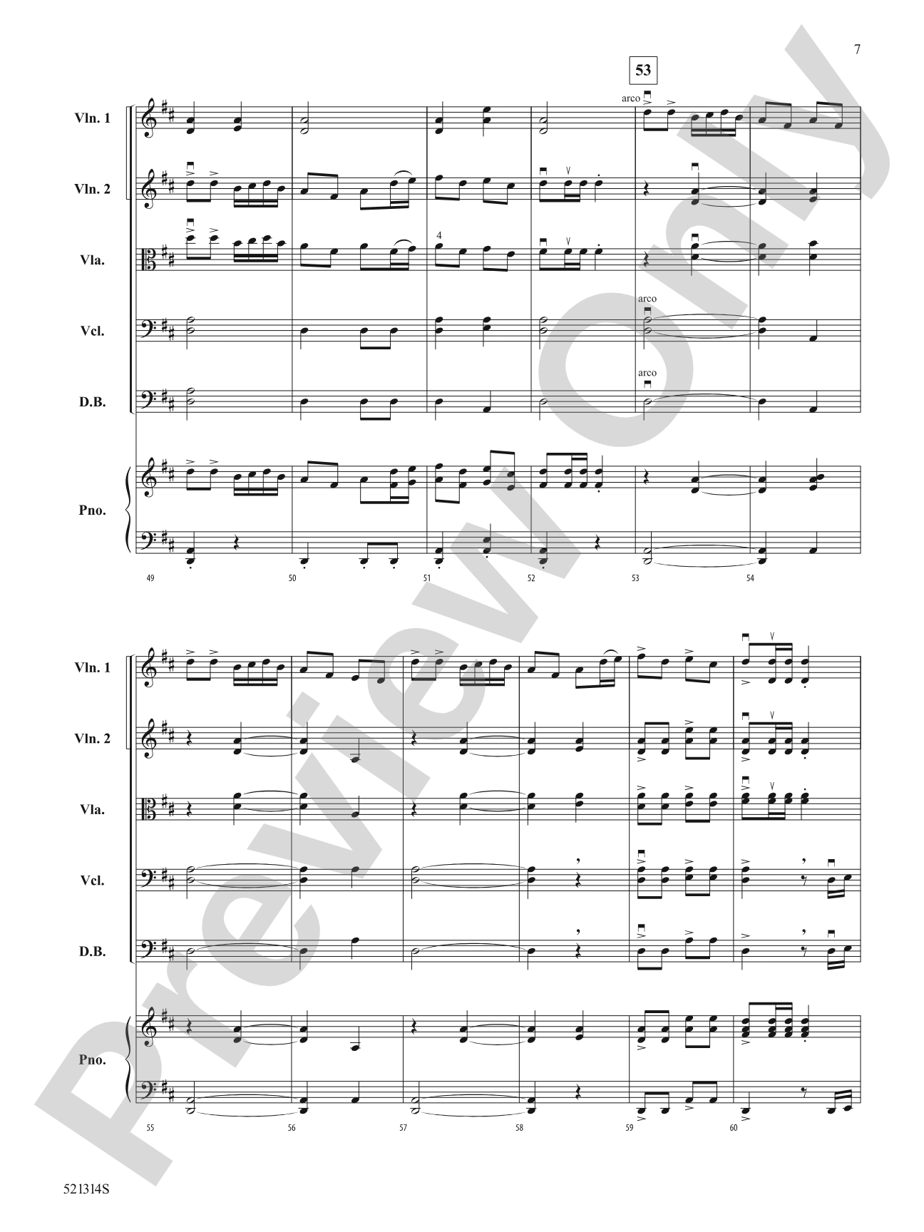 Two Irish Polkas: String Orchestra Conductor Score & Parts