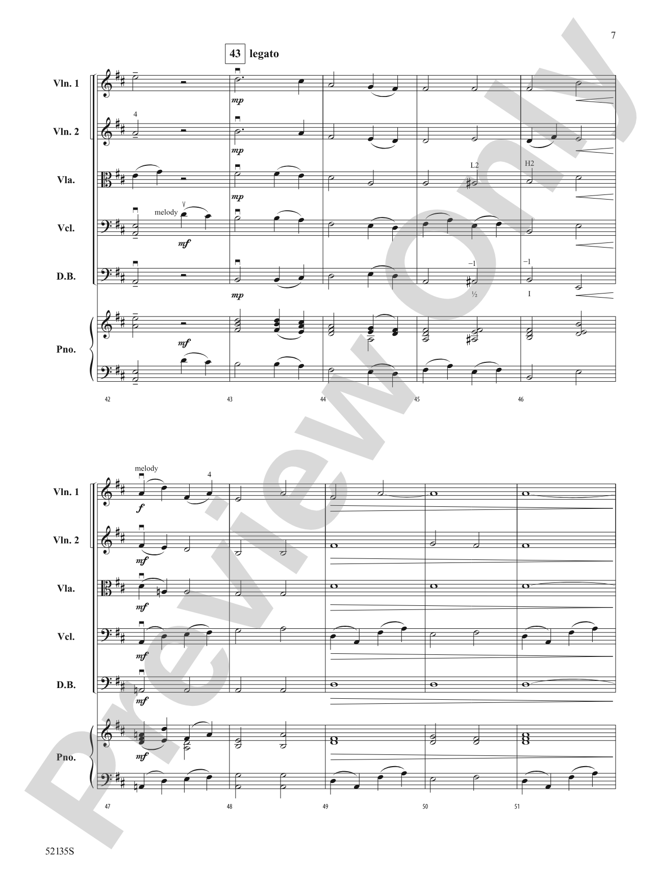 Whispers of Home: String Orchestra Conductor Score & Parts