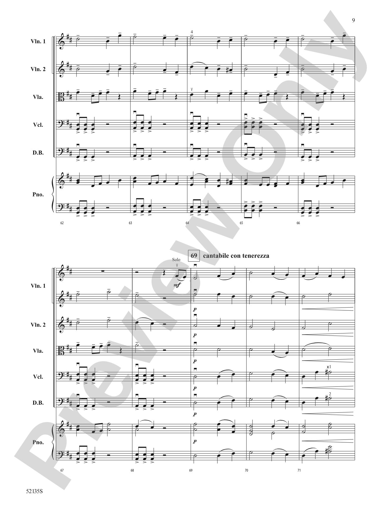 Whispers of Home: String Orchestra Conductor Score & Parts