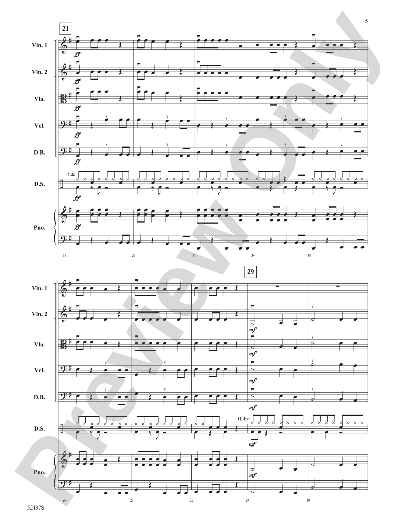 We're Number One!: String Orchestra Conductor Score & Parts