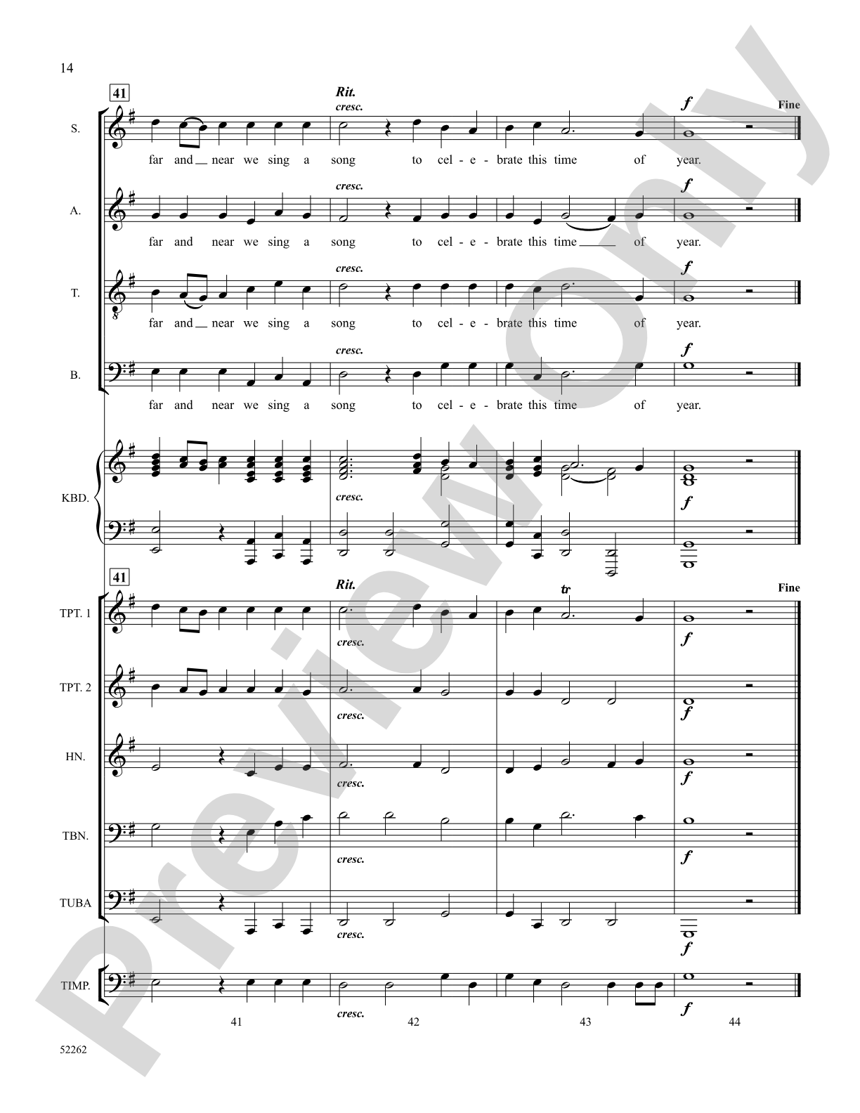 Christmas Hornpipe: Choral SoundPax Digital Download