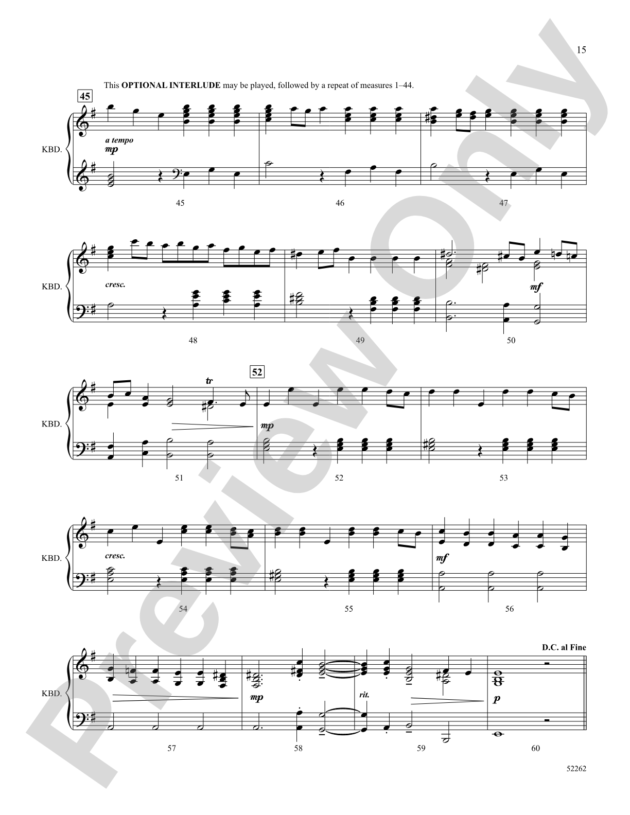 Christmas Hornpipe: Choral SoundPax Digital Download