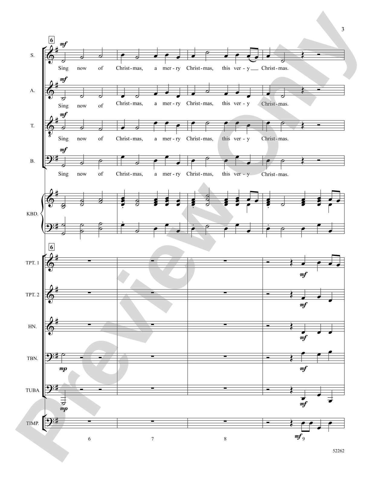 Christmas Hornpipe: Choral SoundPax Digital Download