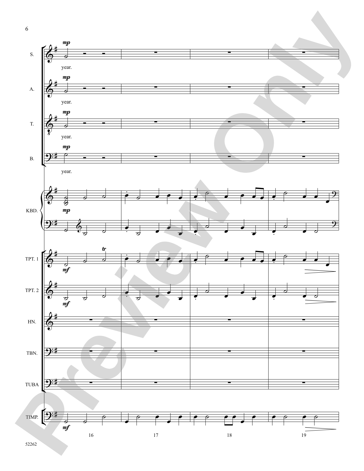 Christmas Hornpipe: Choral SoundPax Digital Download