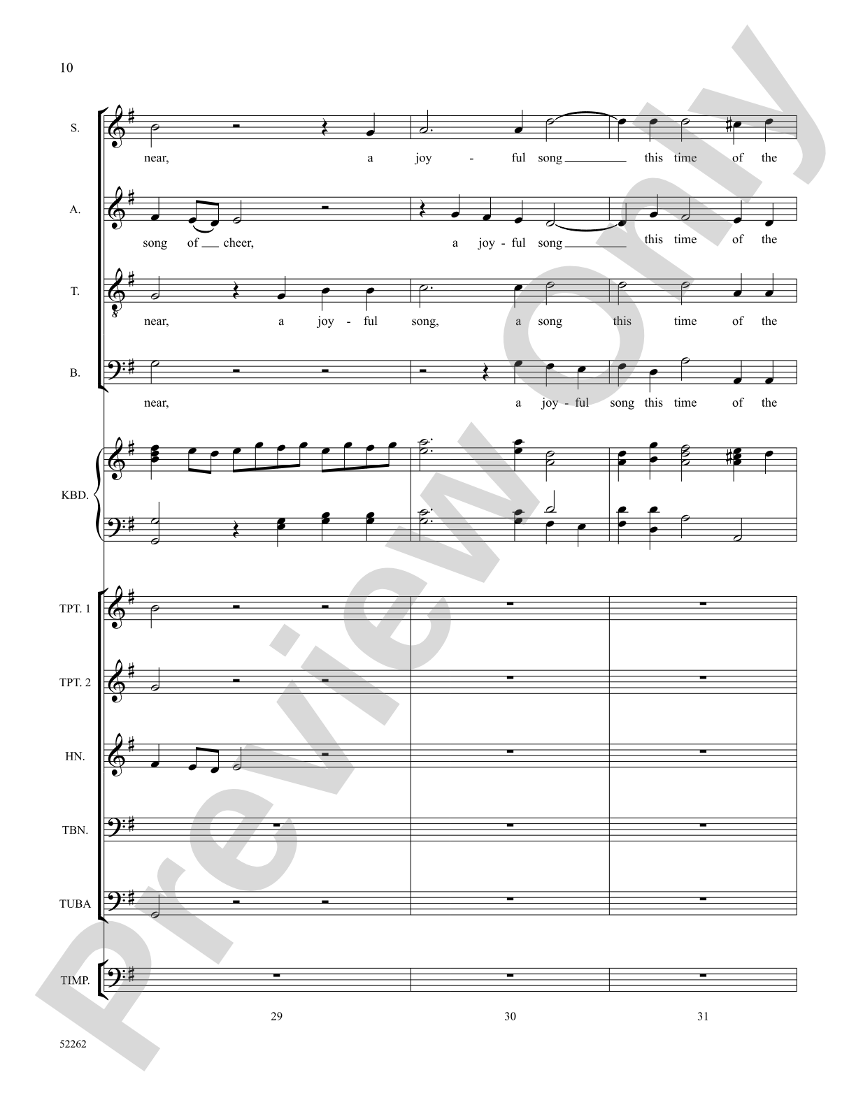Christmas Hornpipe: Choral SoundPax Digital Download