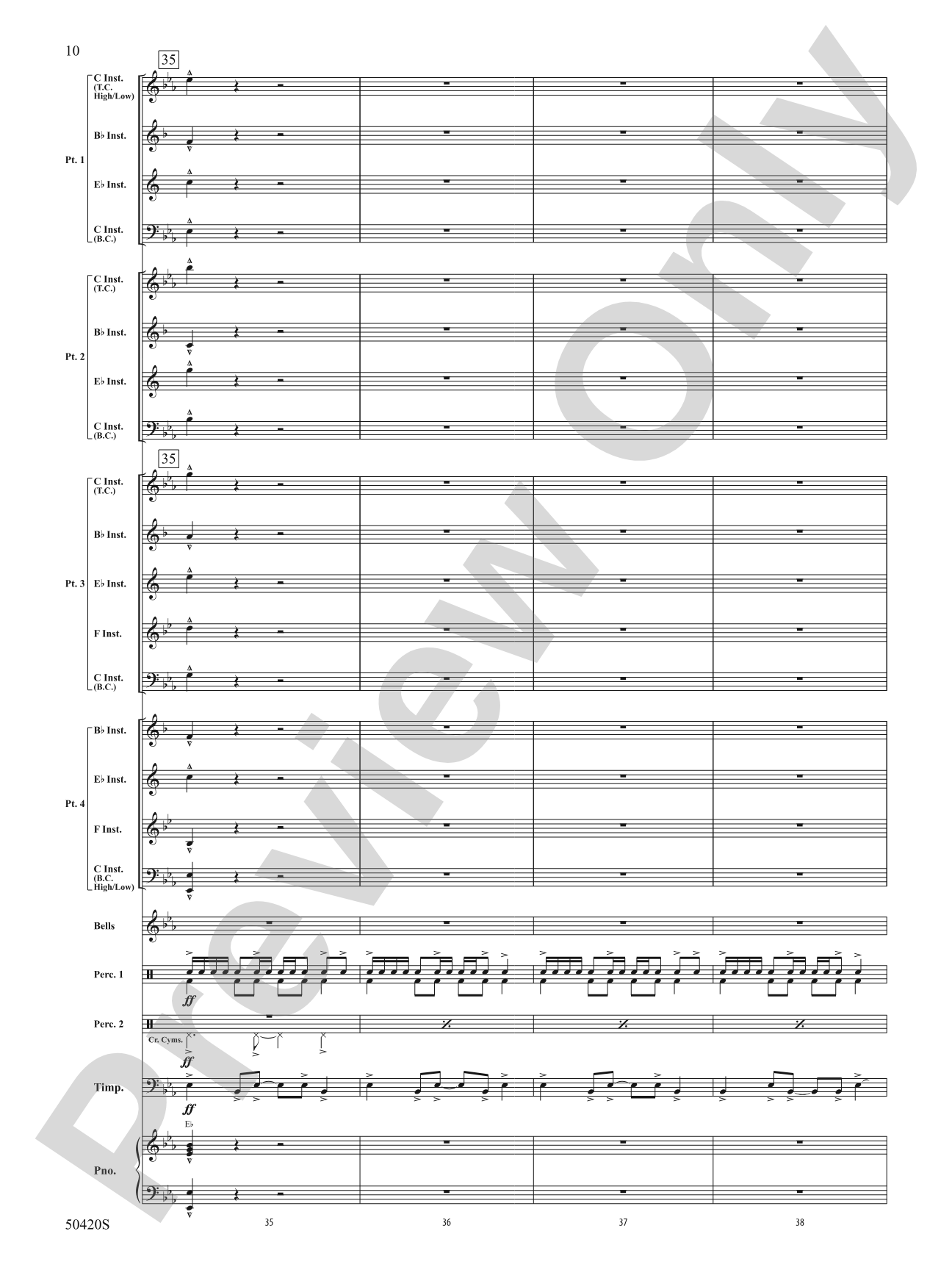 Call to the Heroes: Flexible Band/String Ensemble Score & Parts