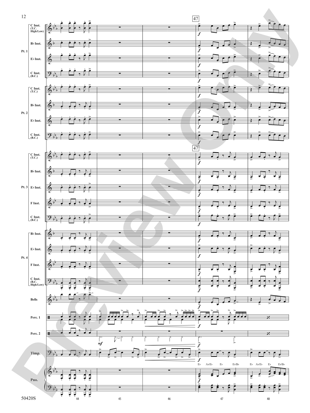 Call to the Heroes: Flexible Band/String Ensemble Score & Parts