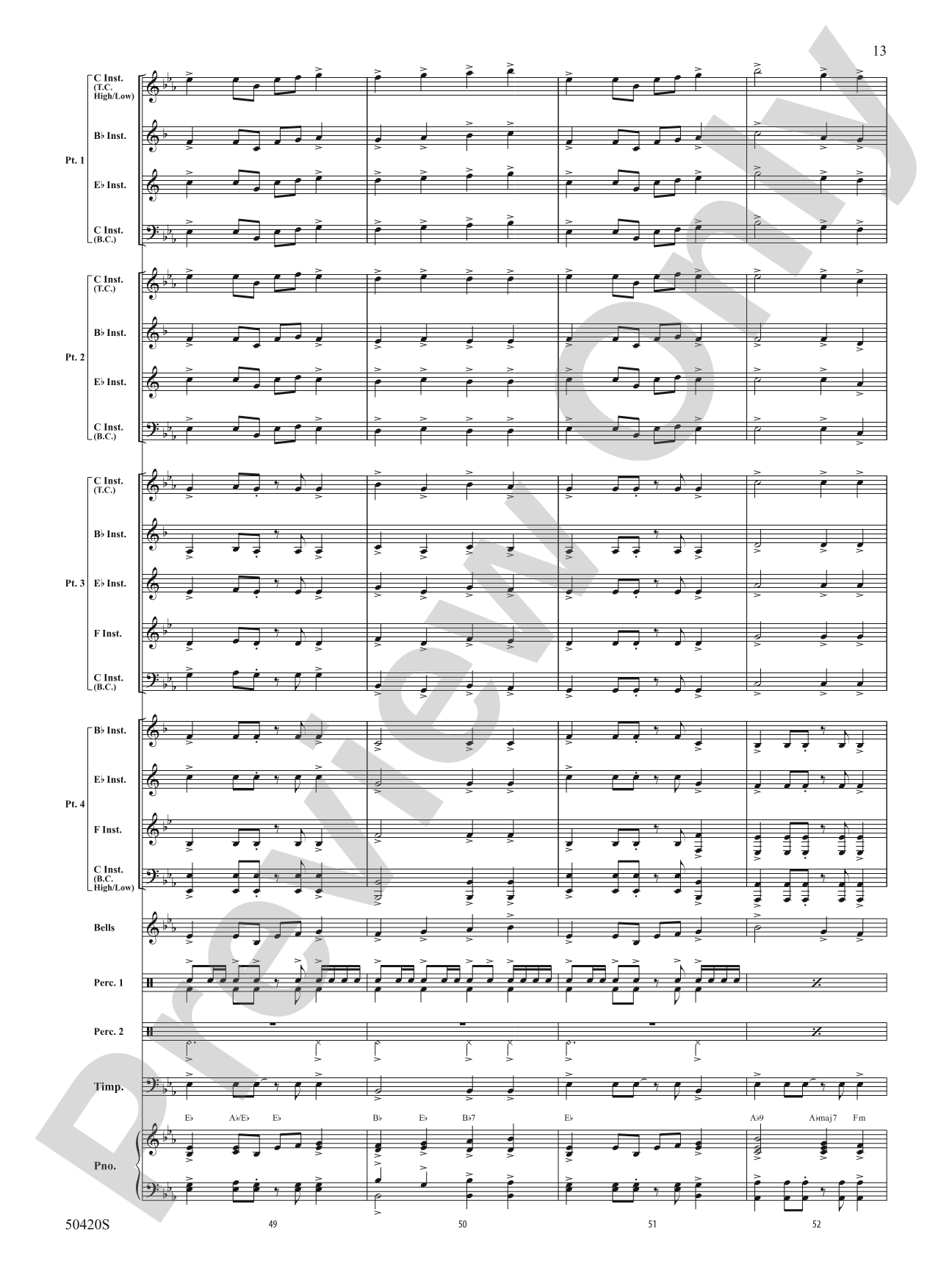 Call to the Heroes: Flexible Band/String Ensemble Score & Parts