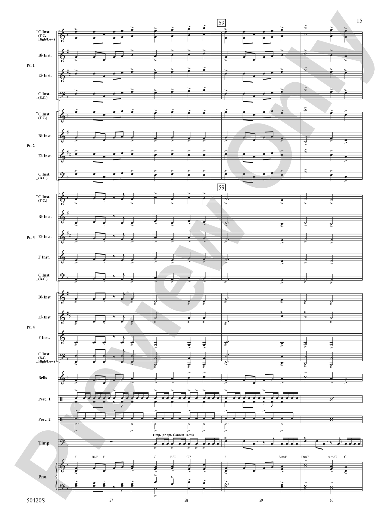 Call to the Heroes: Flexible Band/String Ensemble Score & Parts