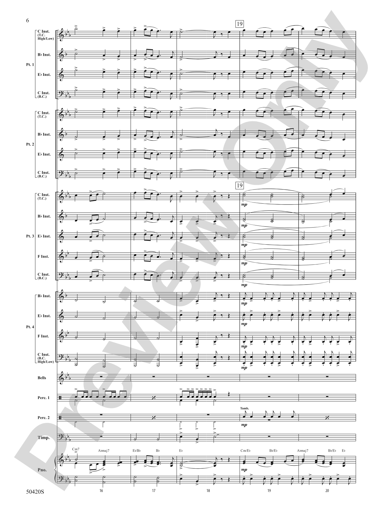 Call to the Heroes: Flexible Band/String Ensemble Score & Parts