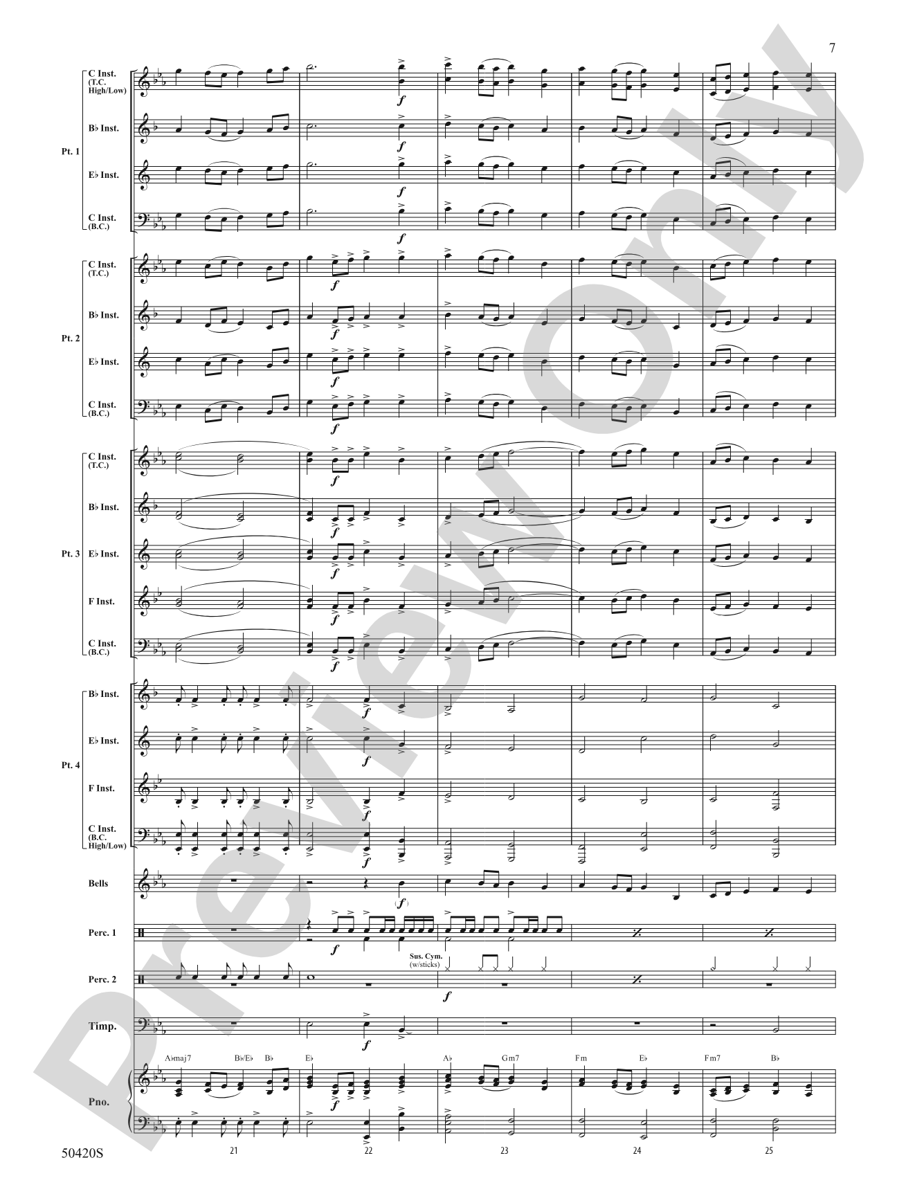 Call to the Heroes: Flexible Band/String Ensemble Score & Parts