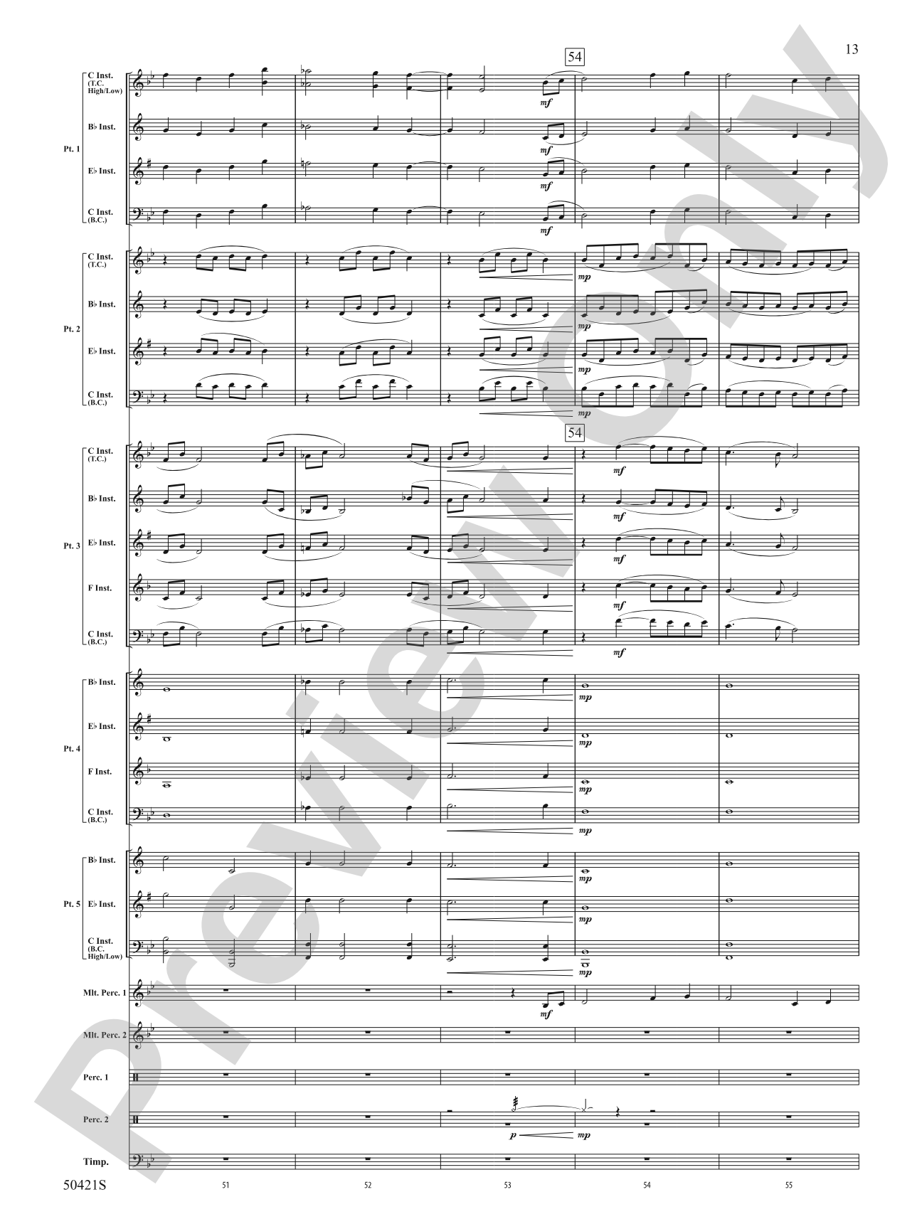 Rampage!: Flexible Band/String Ensemble Score & Parts