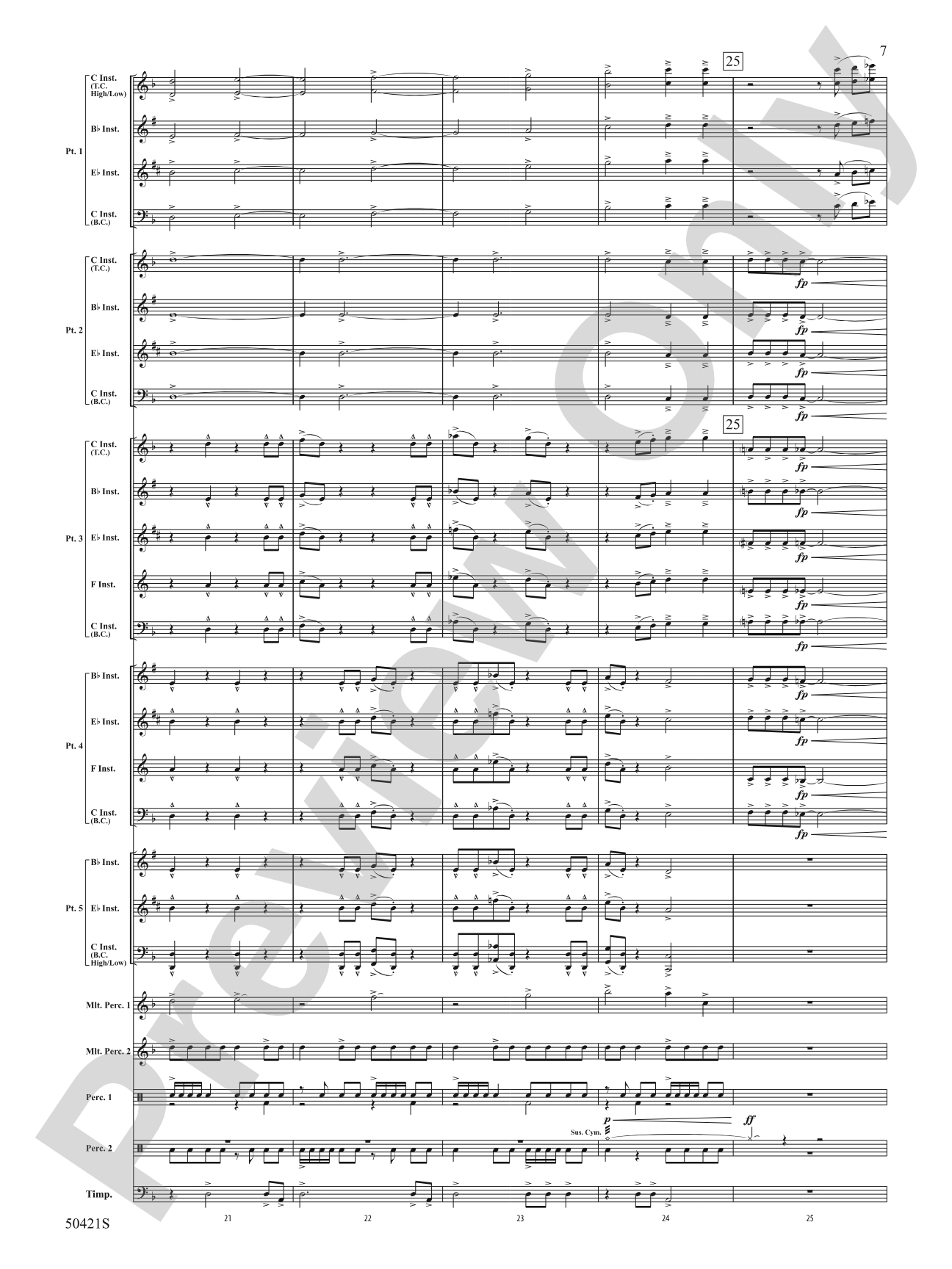 Rampage!: Flexible Band/String Ensemble Score & Parts