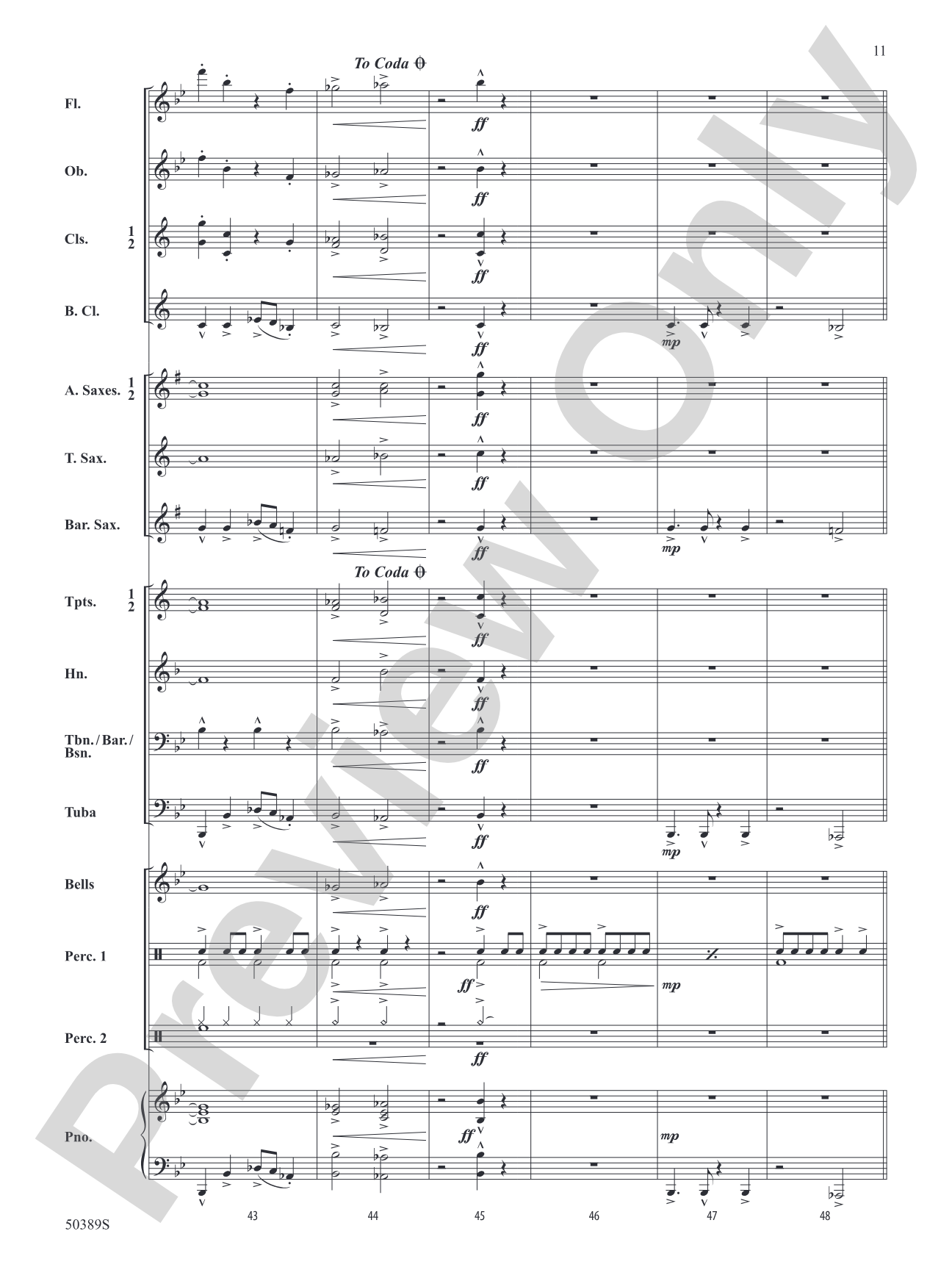 Bone-a-fied: Concert Band Conductor Score & Parts