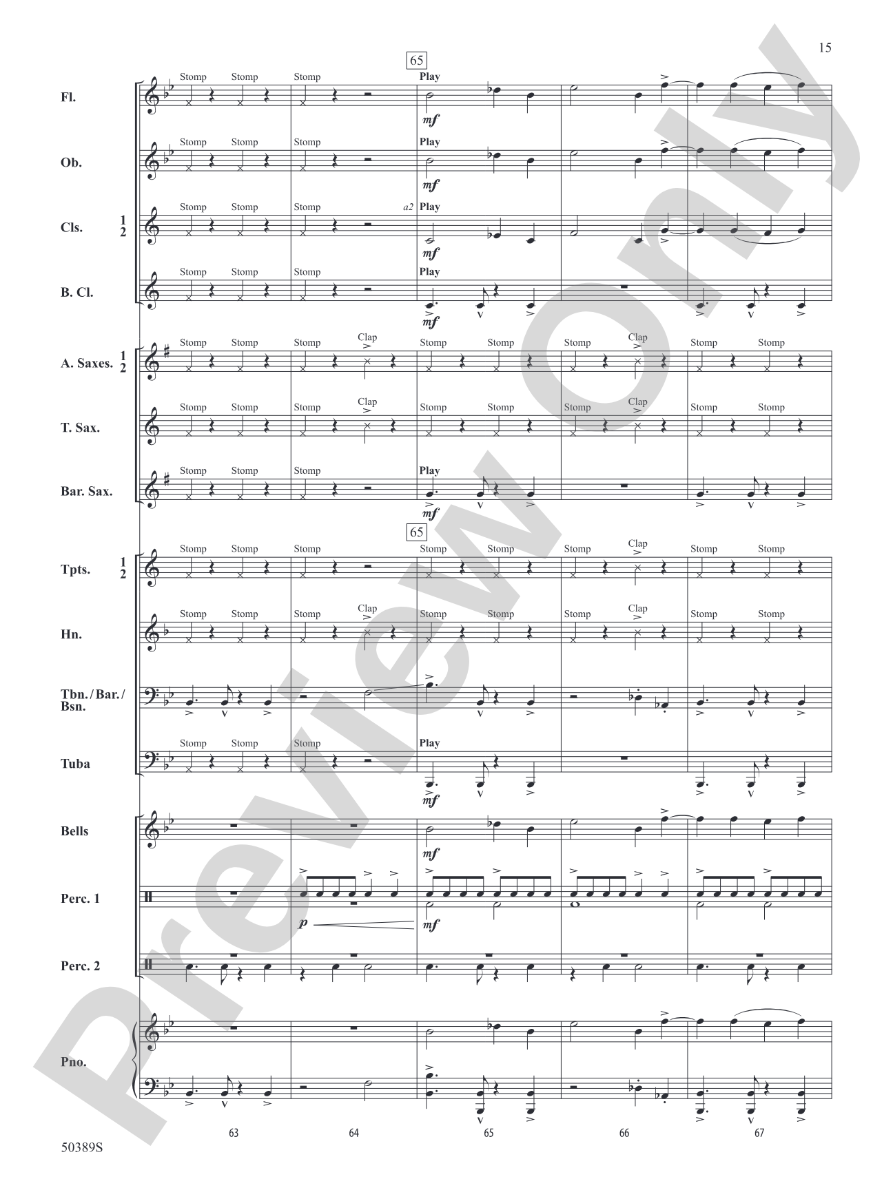 Bone-a-fied: Concert Band Conductor Score & Parts