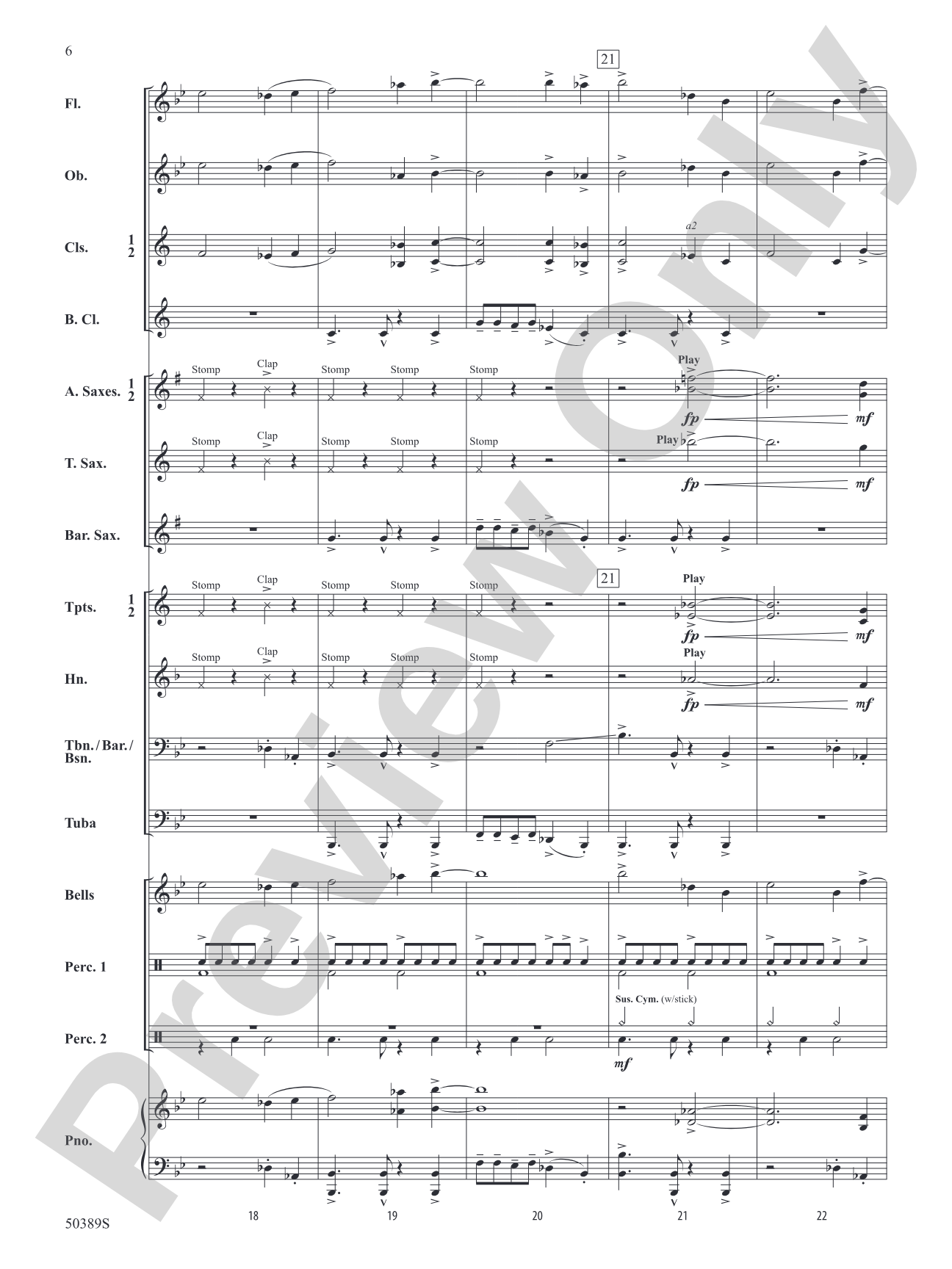 Bone-a-fied: Concert Band Conductor Score & Parts