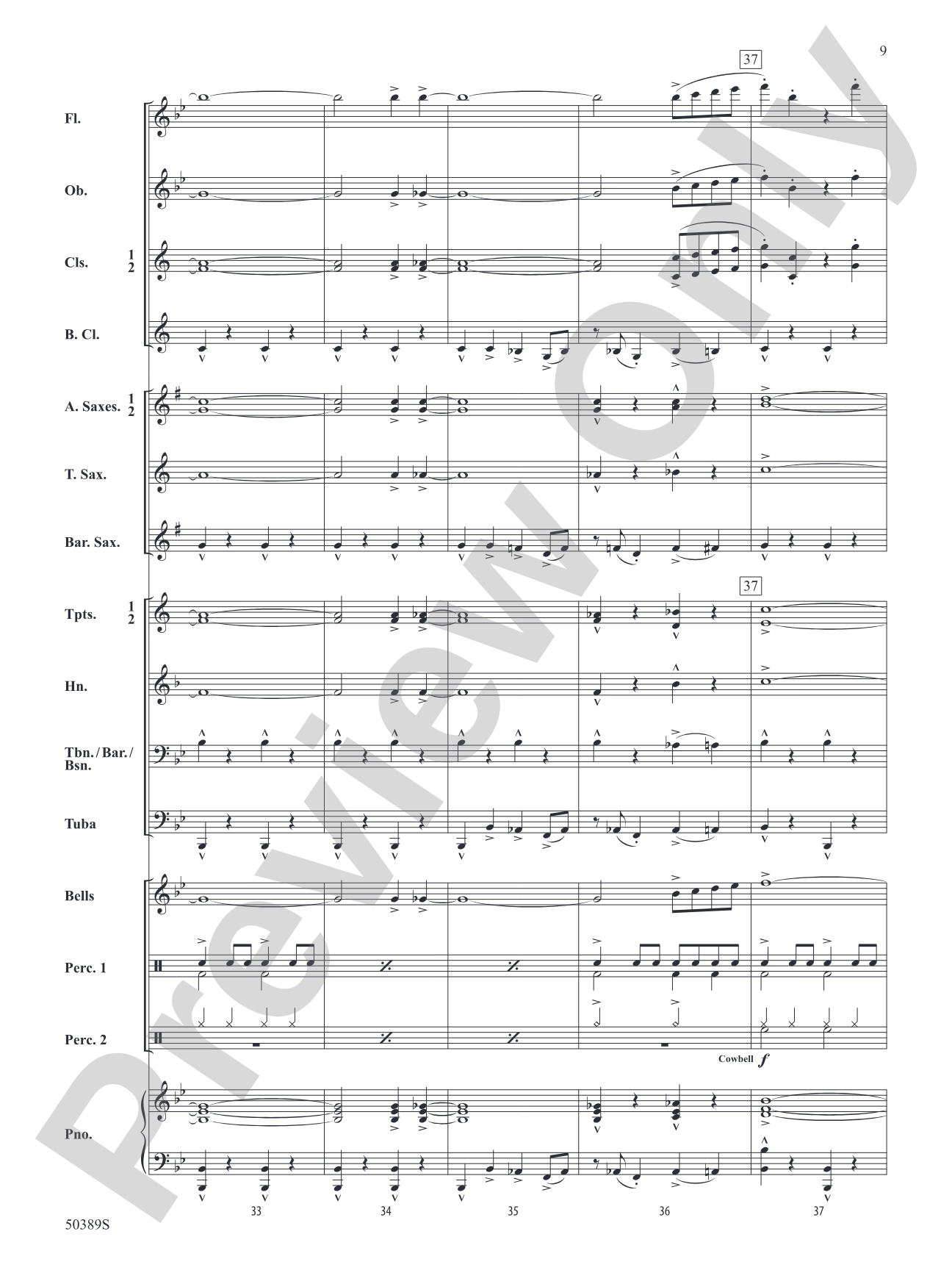 Bone-a-fied: Concert Band Conductor Score & Parts