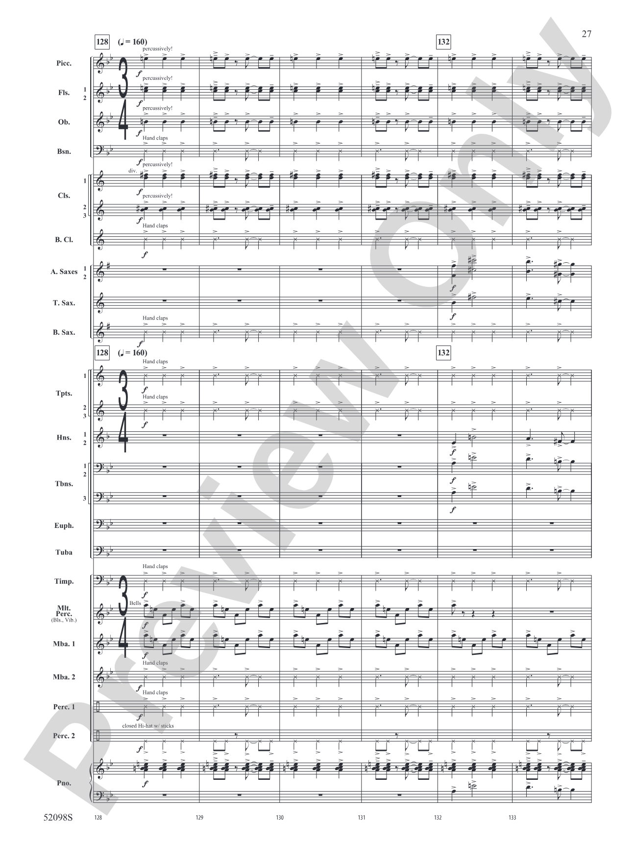 Beyond the Distant Ridge: Concert Band Conductor Score & Parts