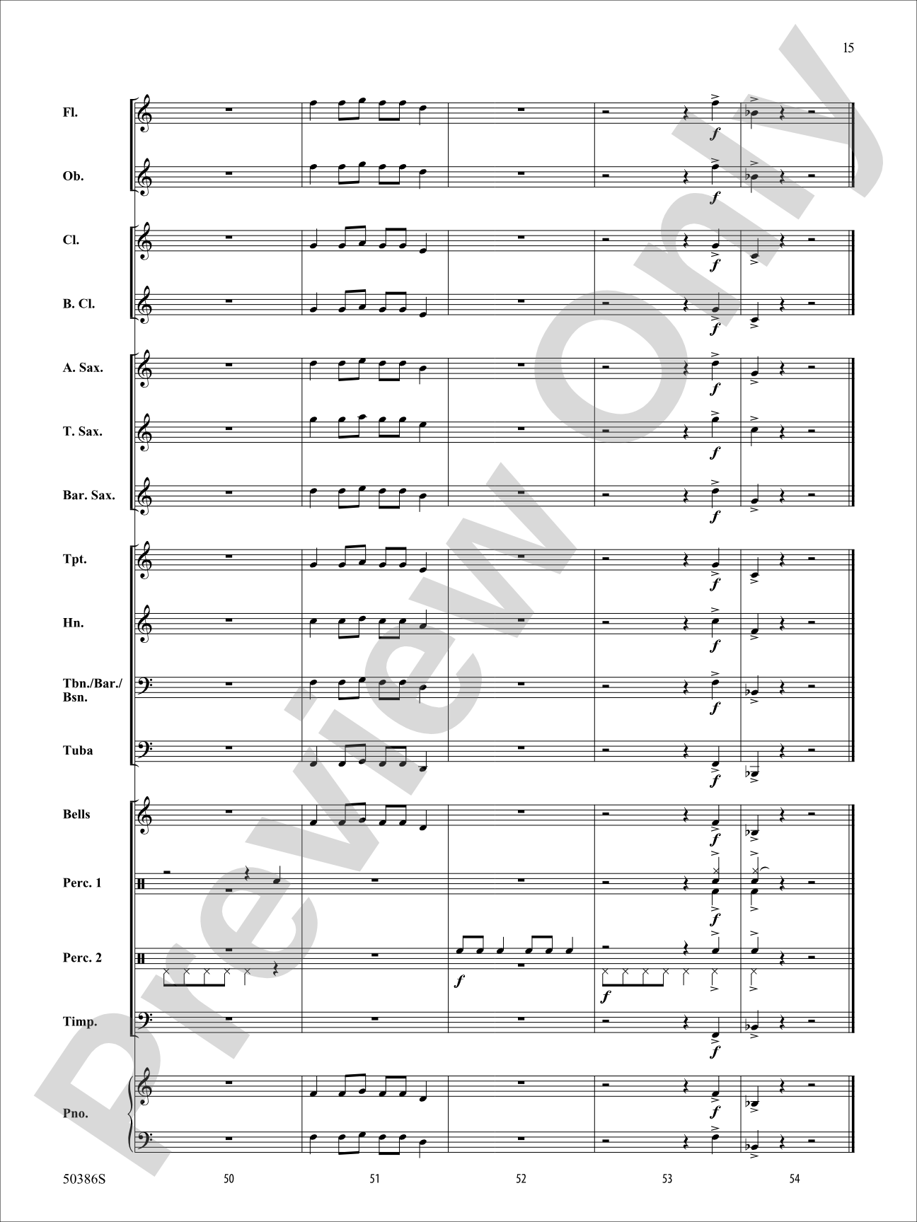 Santa's Rockin' Workshop: Concert Band Conductor Score & Parts