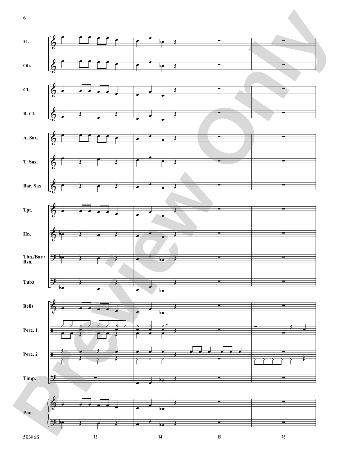 Santa's Rockin' Workshop: Concert Band Conductor Score & Parts