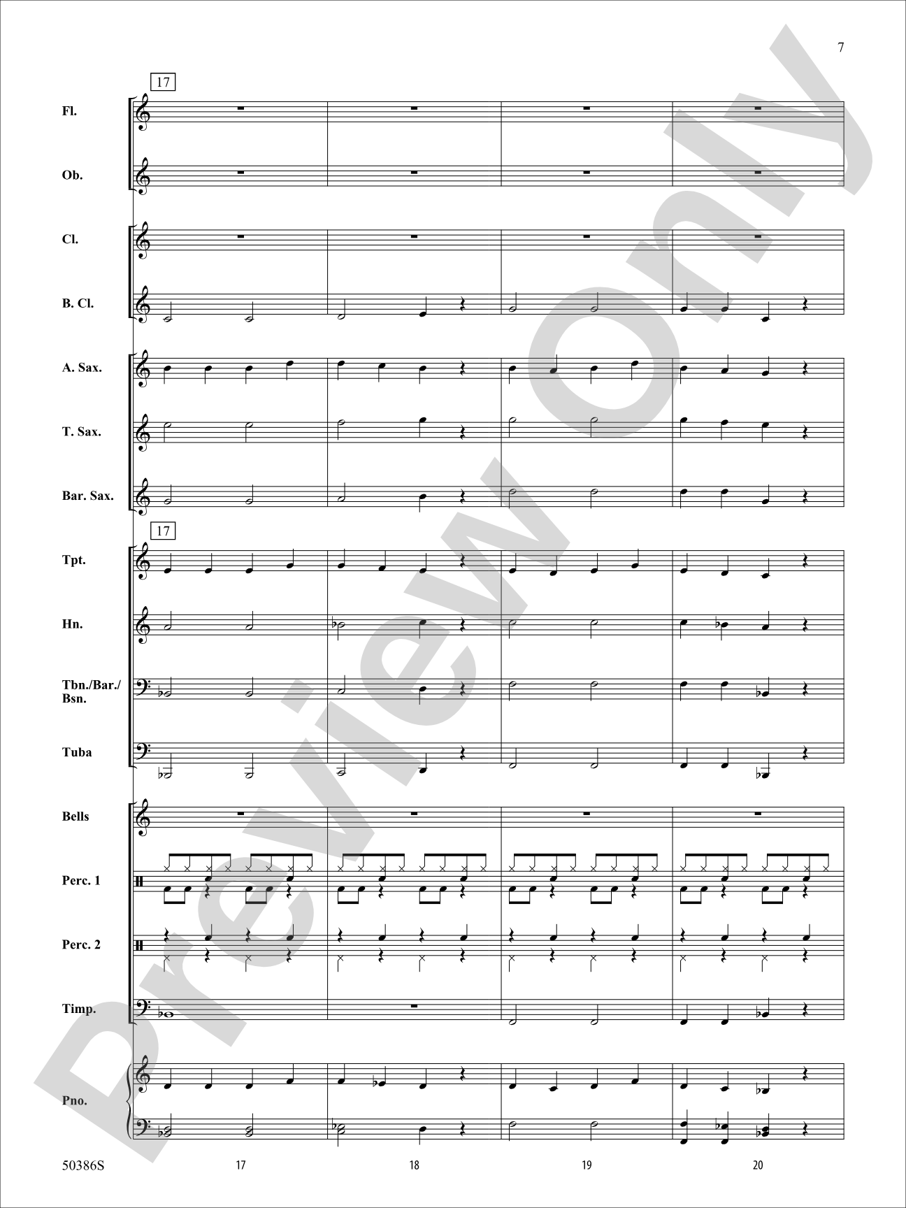 Santa's Rockin' Workshop: Concert Band Conductor Score & Parts