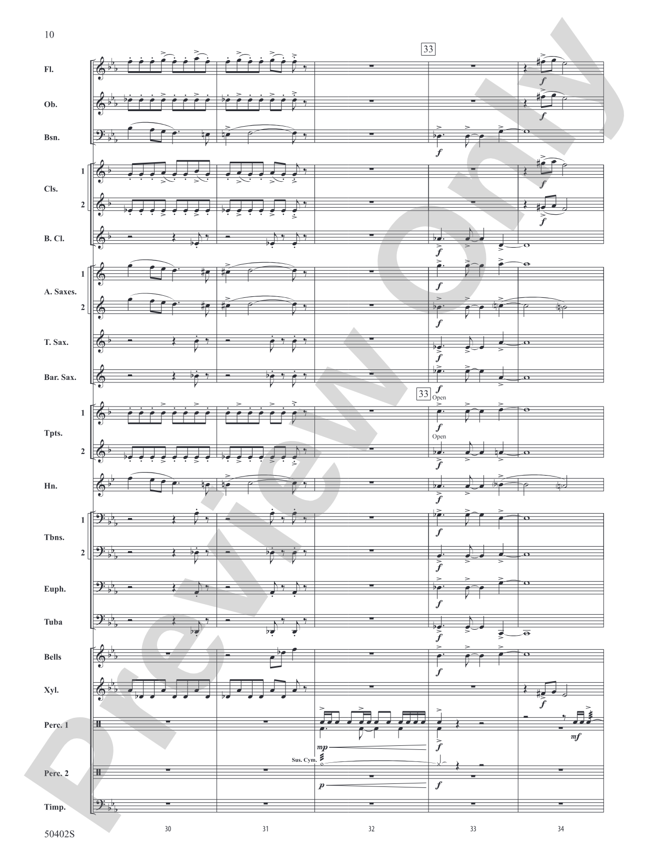 Up and Away: Concert Band Conductor Score & Parts