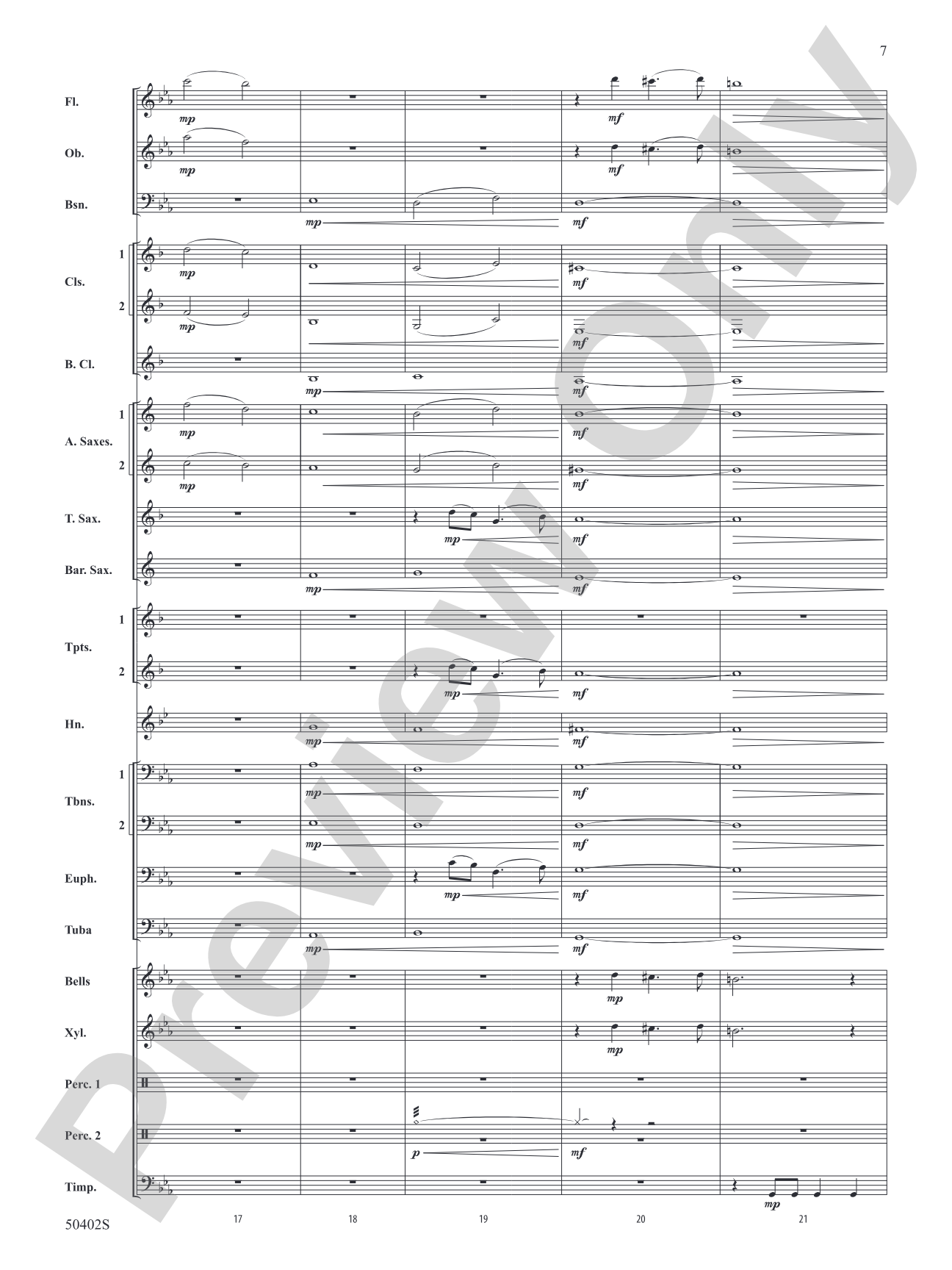 Up and Away: Concert Band Conductor Score & Parts