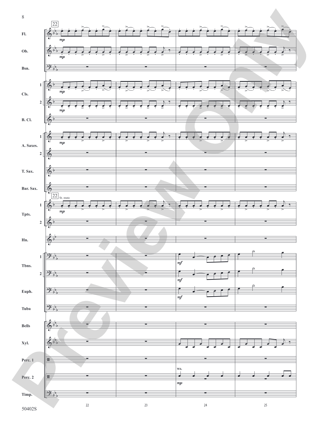 Up and Away: Concert Band Conductor Score & Parts