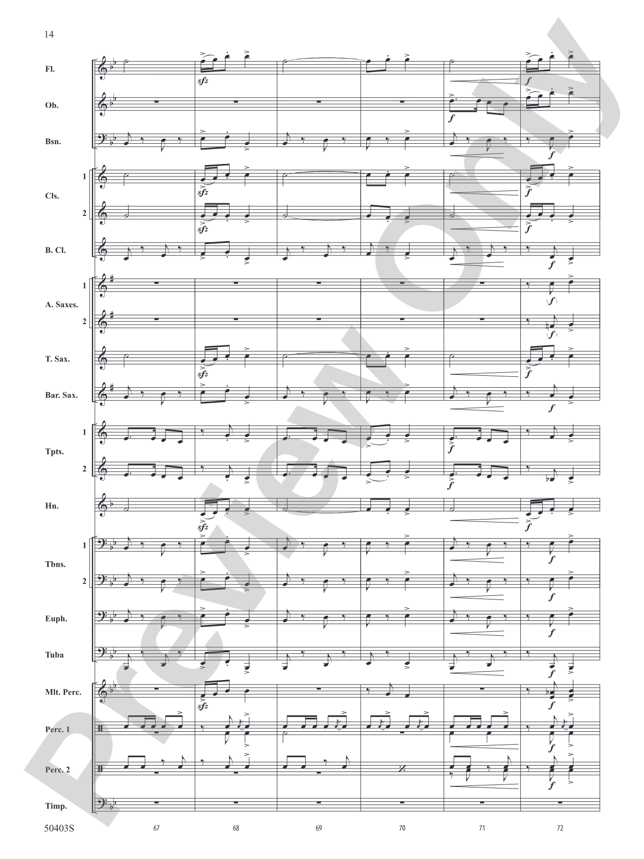 Mountain Music Throwdown: Concert Band Conductor Score & Parts
