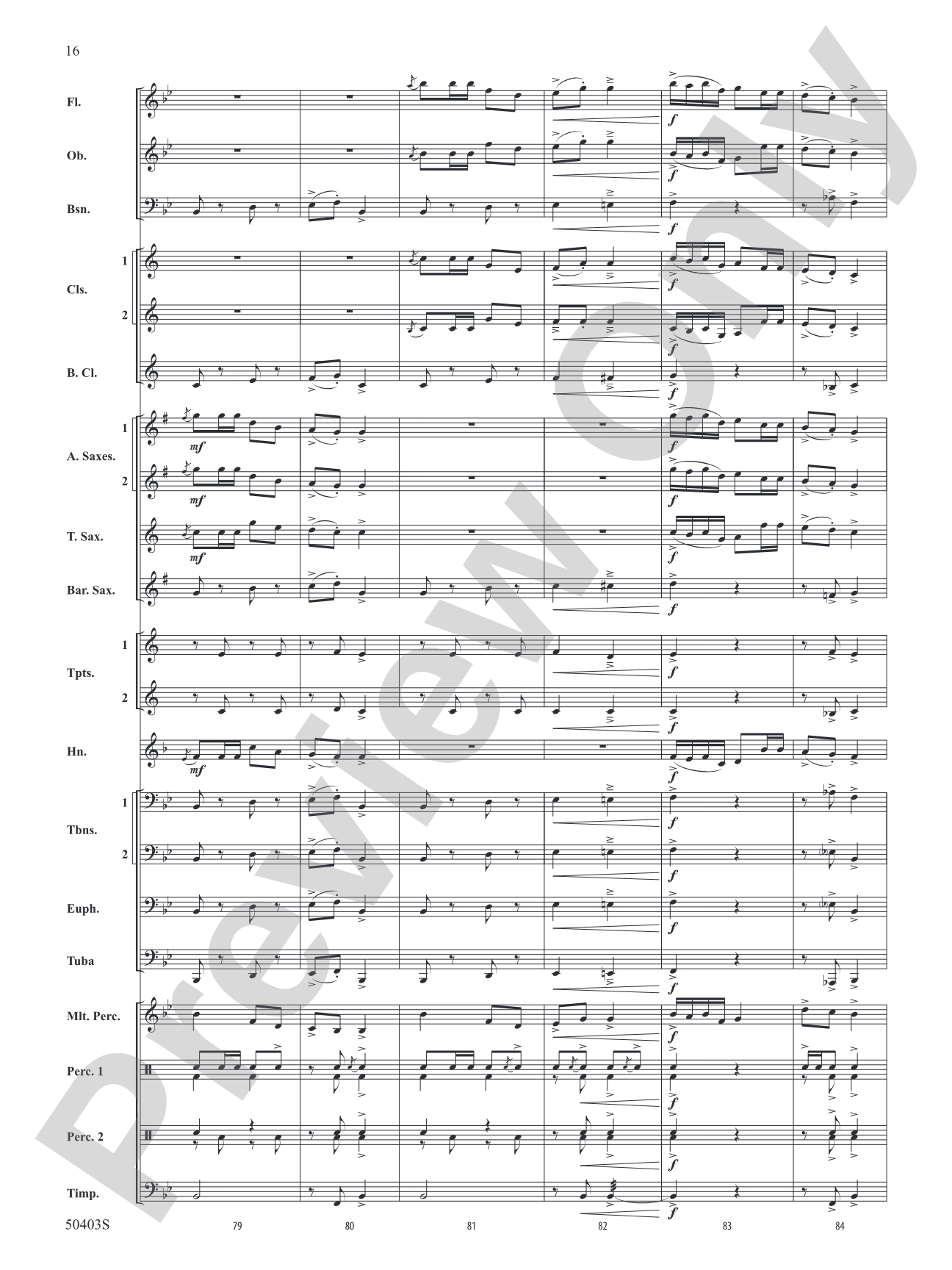Mountain Music Throwdown: Concert Band Conductor Score & Parts