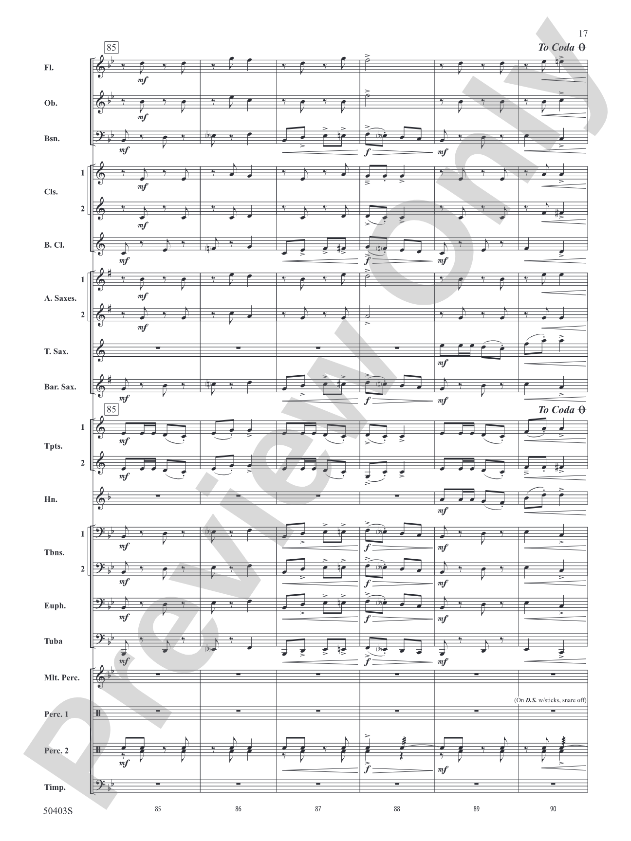Mountain Music Throwdown: Concert Band Conductor Score & Parts