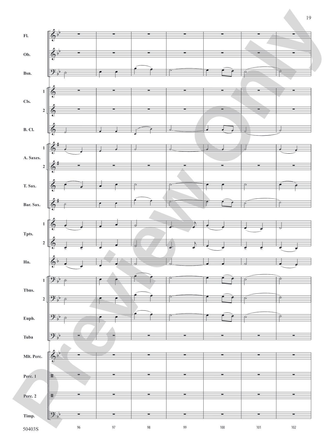 Mountain Music Throwdown: Concert Band Conductor Score & Parts
