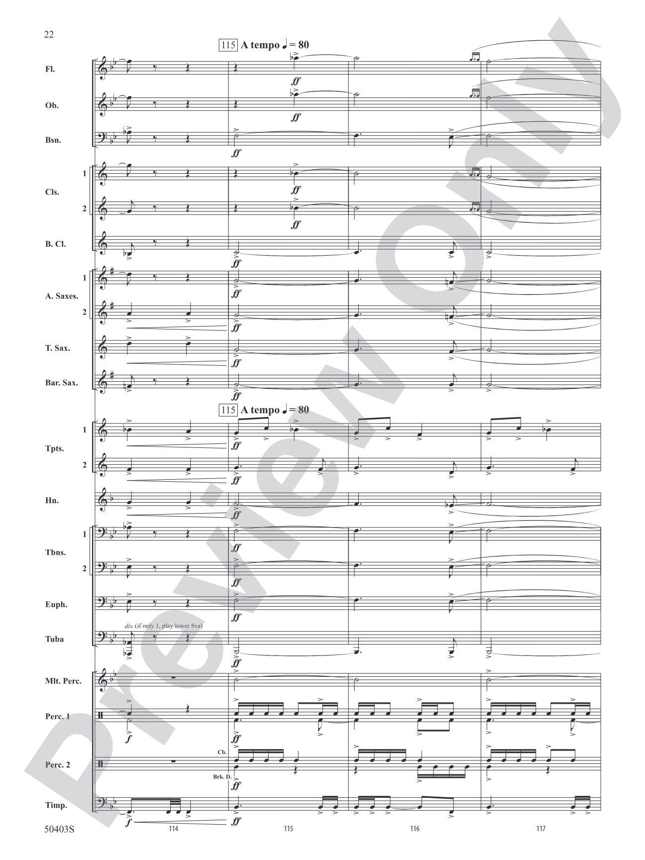 Mountain Music Throwdown: Concert Band Conductor Score & Parts