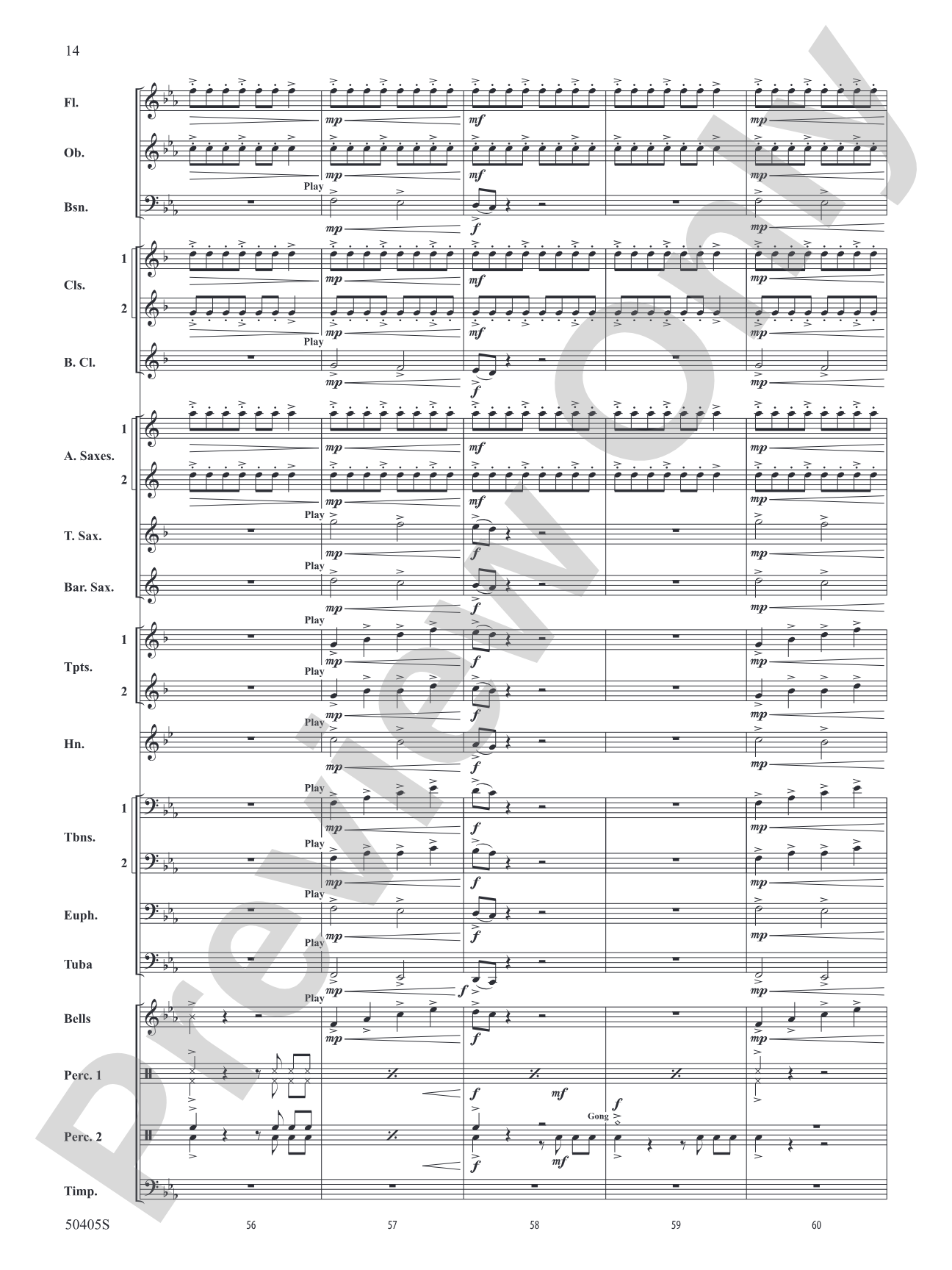 Sticky Notes: Concert Band Conductor Score & Parts