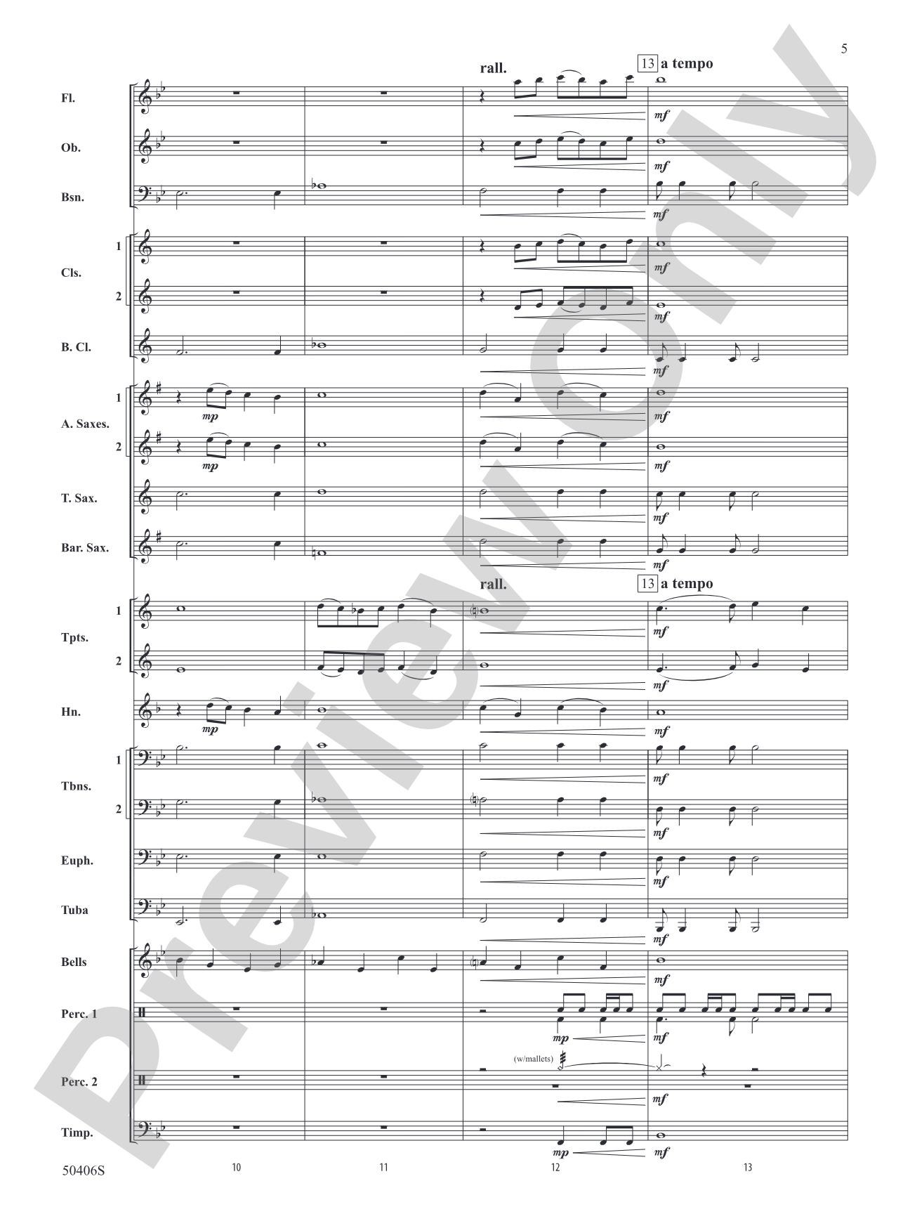 Montana Sunrise: Concert Band Conductor Score & Parts