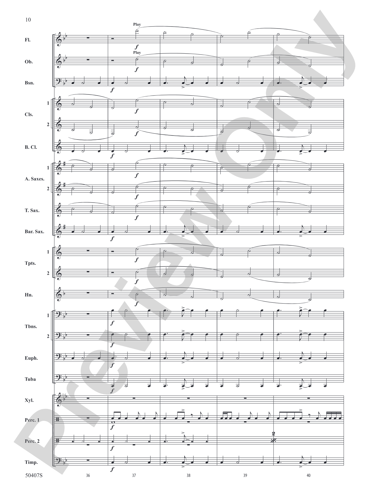 Countdown!: Concert Band Conductor Score & Parts