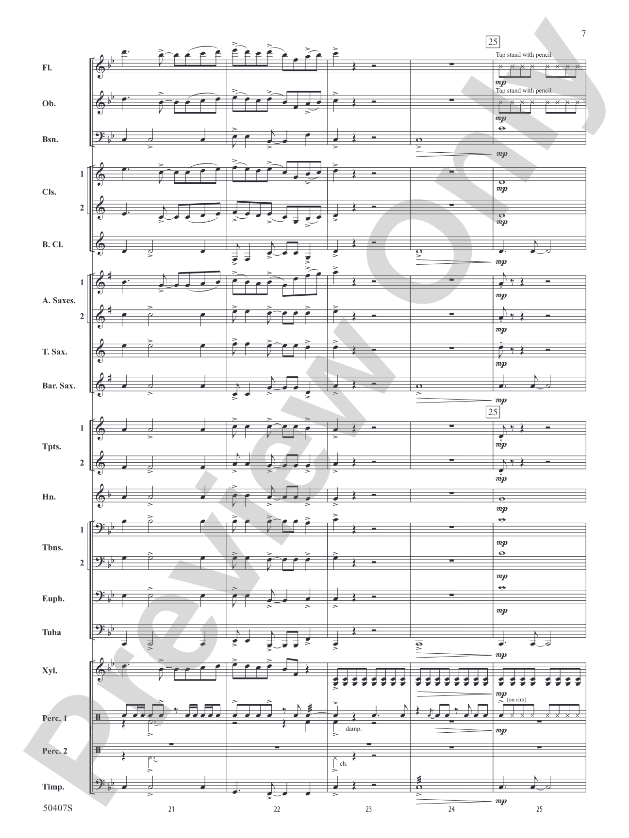 Countdown!: Concert Band Conductor Score & Parts