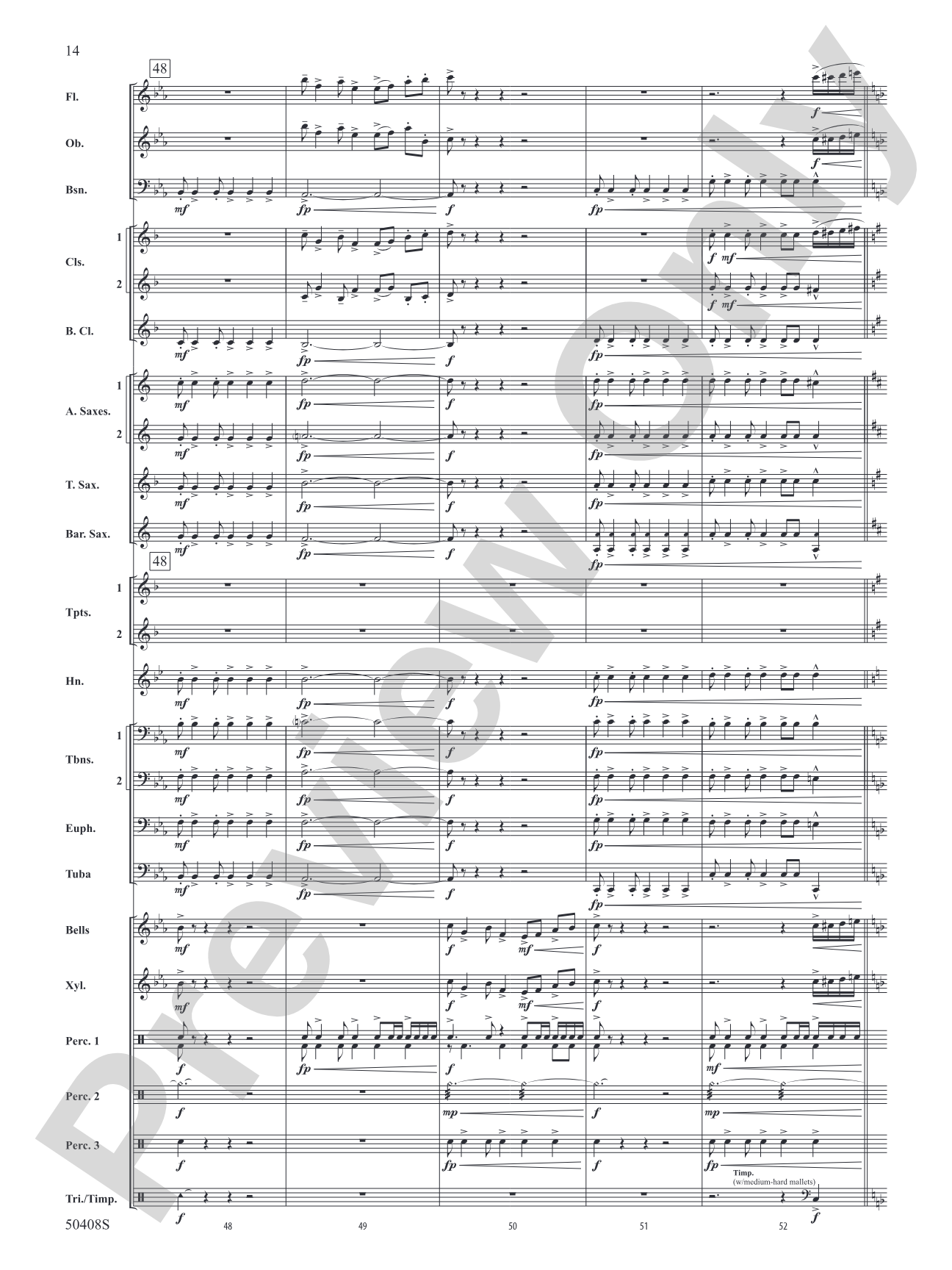 Quinctus: Concert Band Conductor Score & Parts