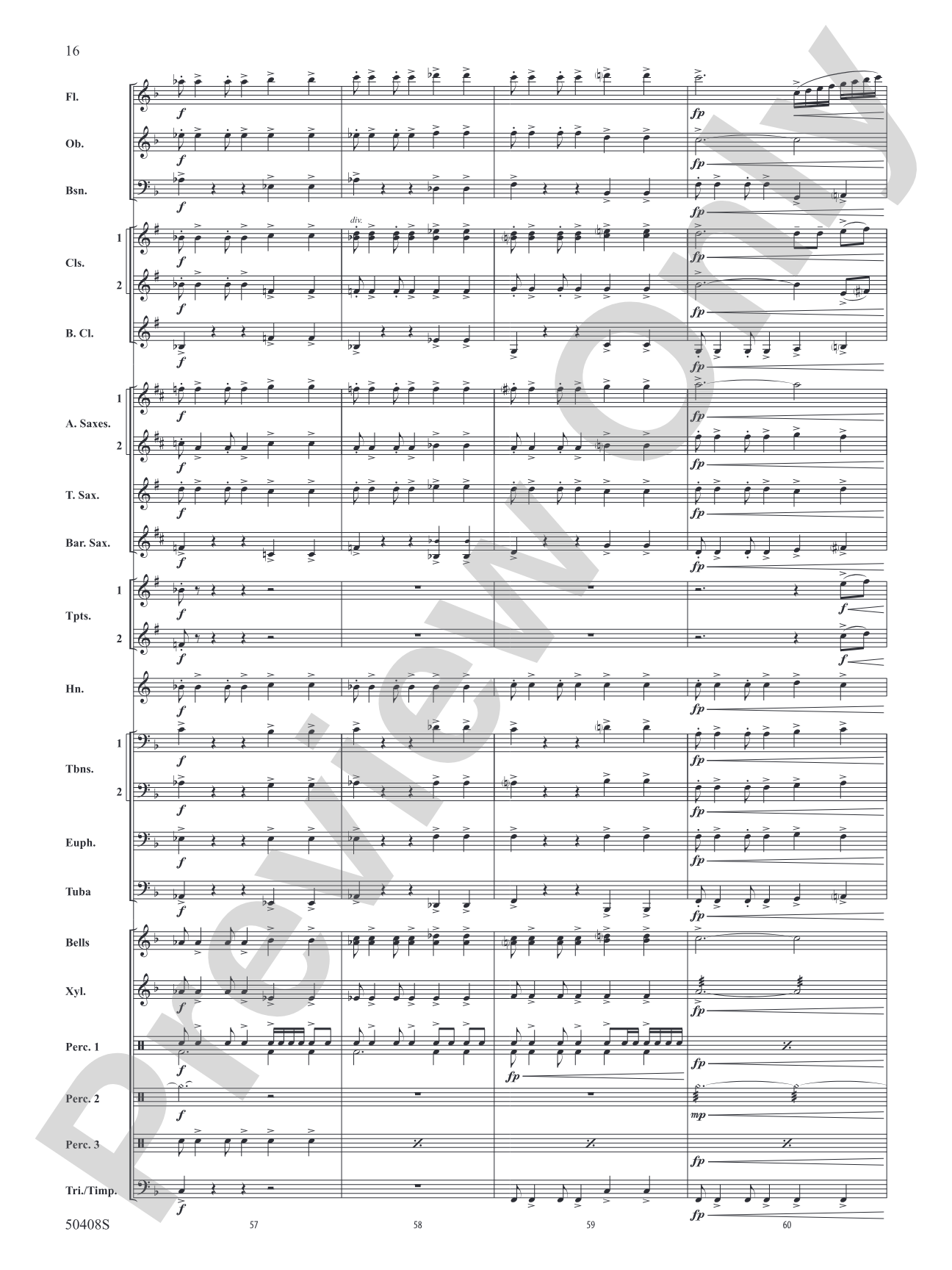 Quinctus: Concert Band Conductor Score & Parts
