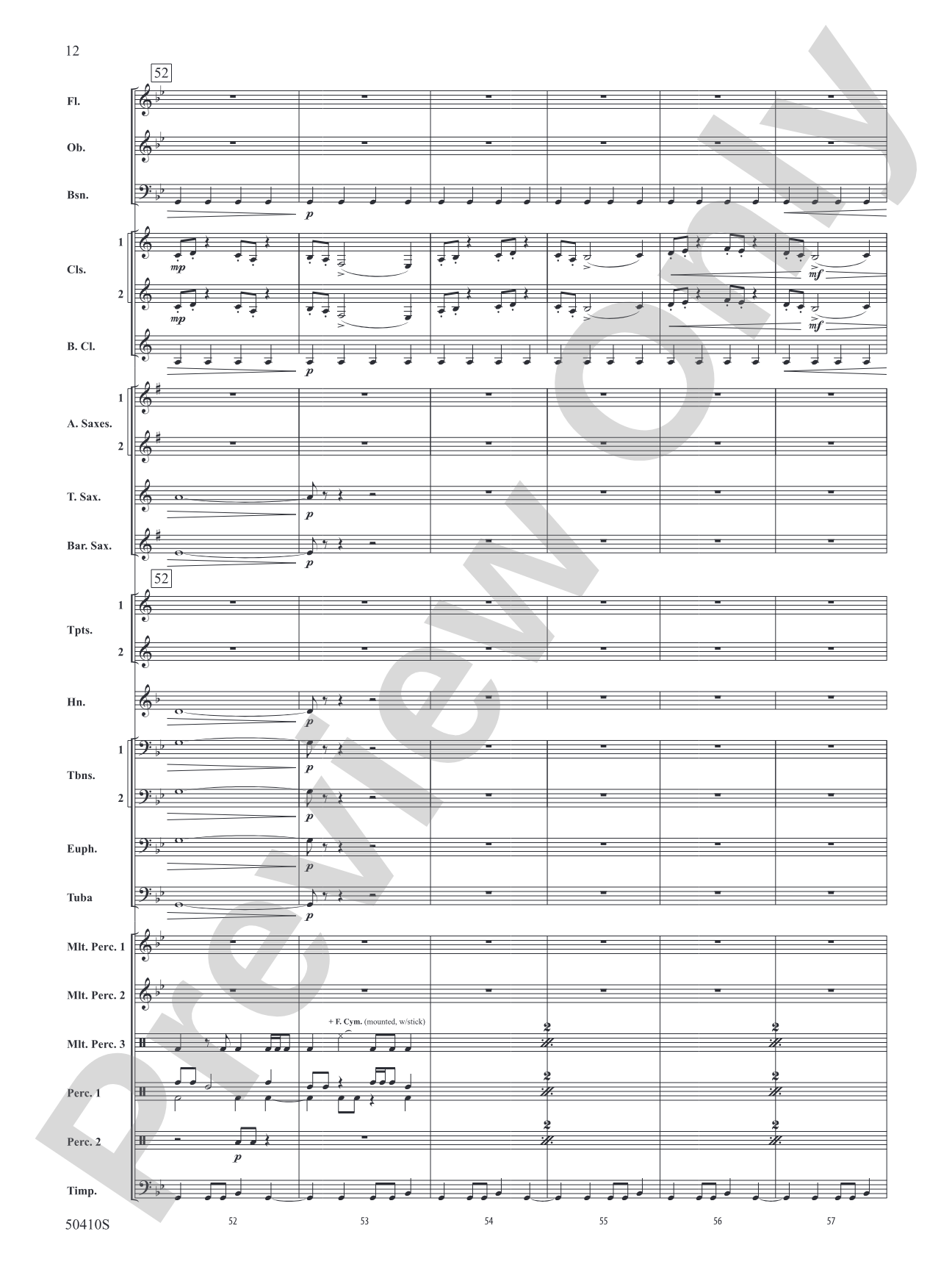 Capriccio Leone: Concert Band Conductor Score & Parts