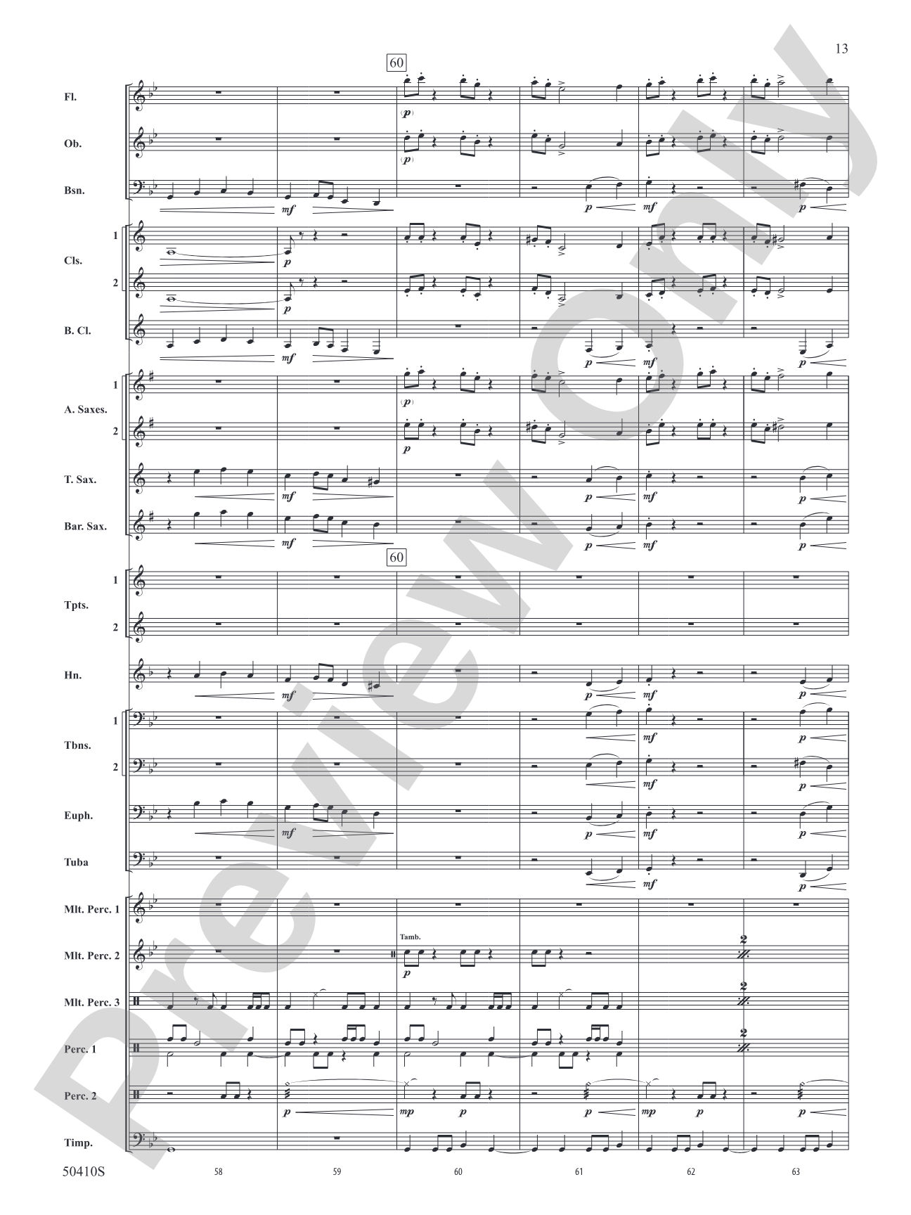 Capriccio Leone: Concert Band Conductor Score & Parts