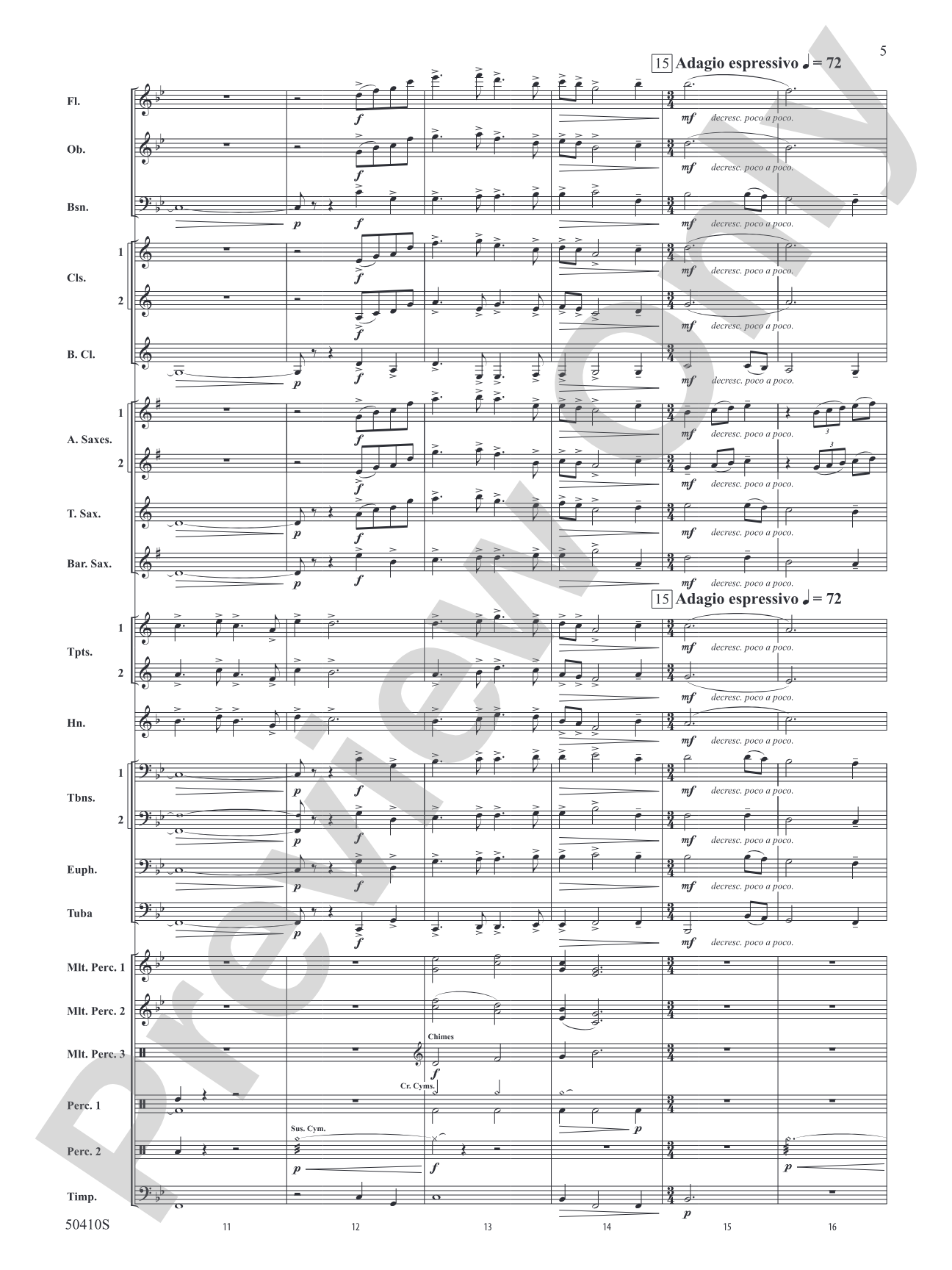 Capriccio Leone: Concert Band Conductor Score & Parts