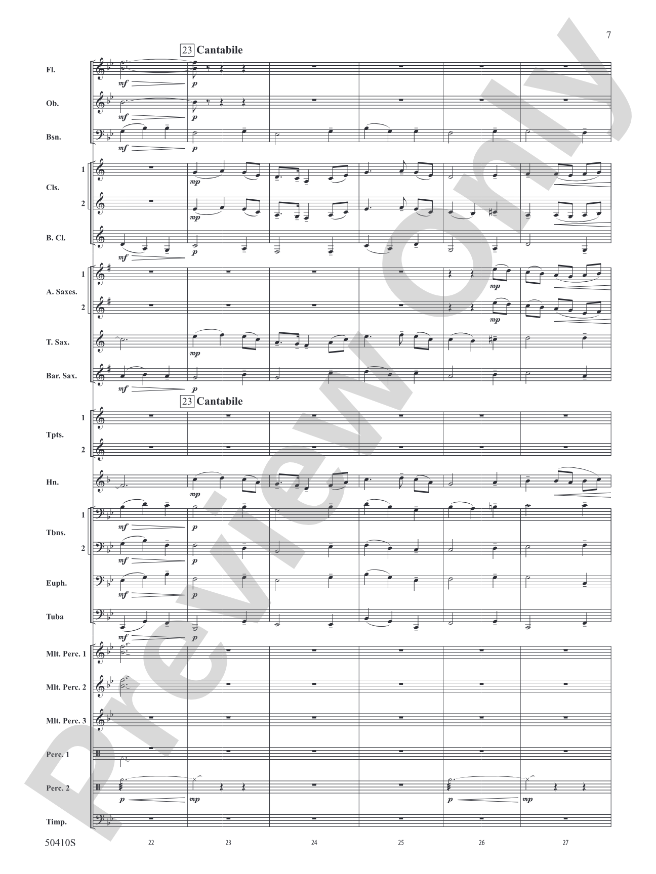 Capriccio Leone: Concert Band Conductor Score & Parts