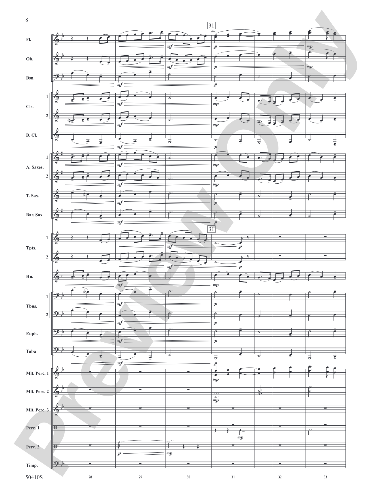Capriccio Leone: Concert Band Conductor Score & Parts