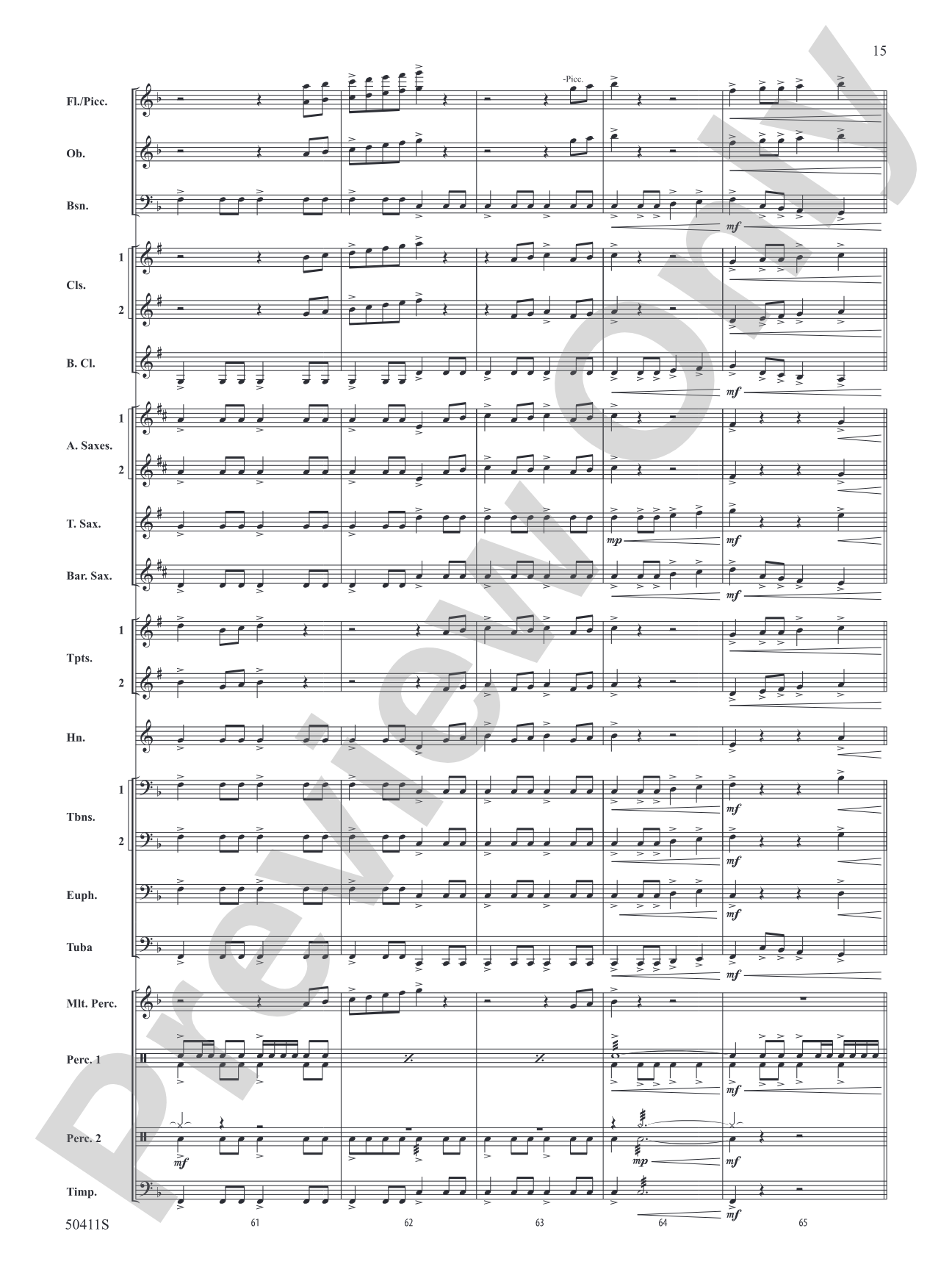 Around Asia in 80 Bars: Concert Band Conductor Score & Parts