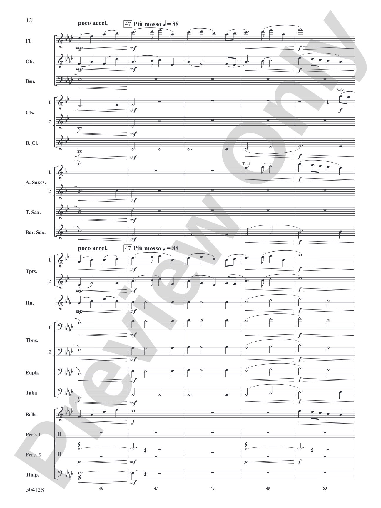 South Fork Legacy: Concert Band Conductor Score & Parts