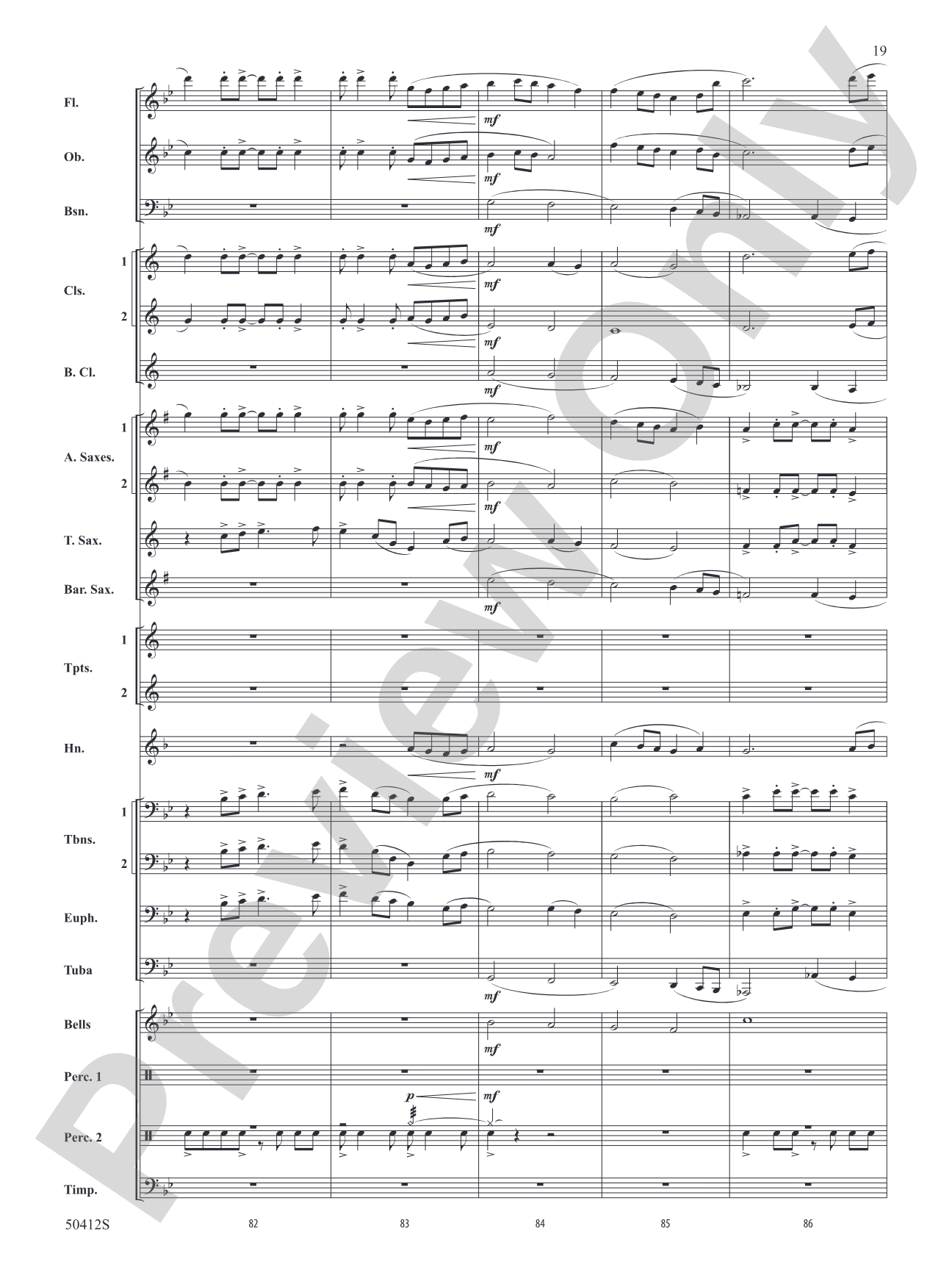 South Fork Legacy: Concert Band Conductor Score & Parts