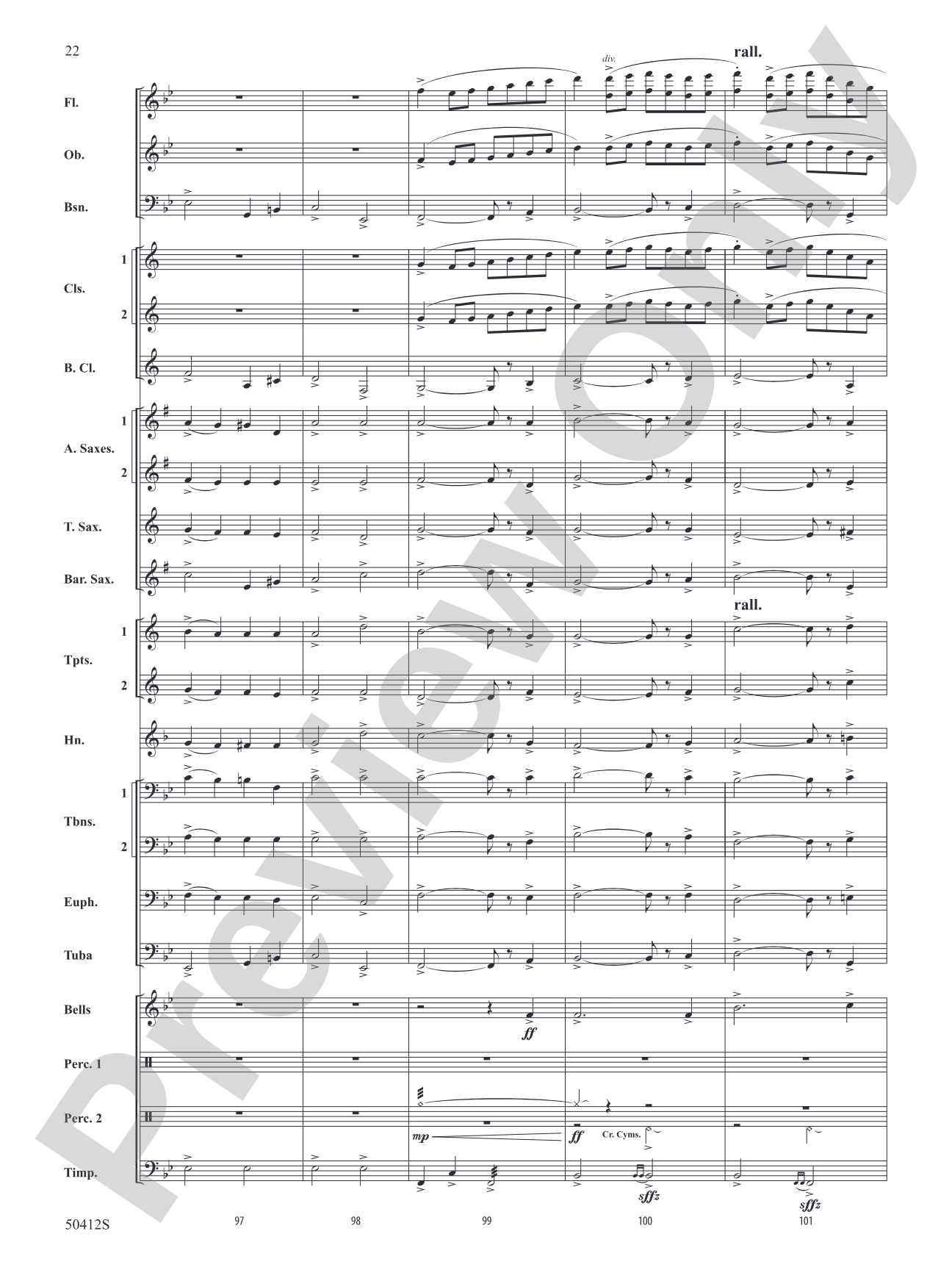 South Fork Legacy: Concert Band Conductor Score & Parts