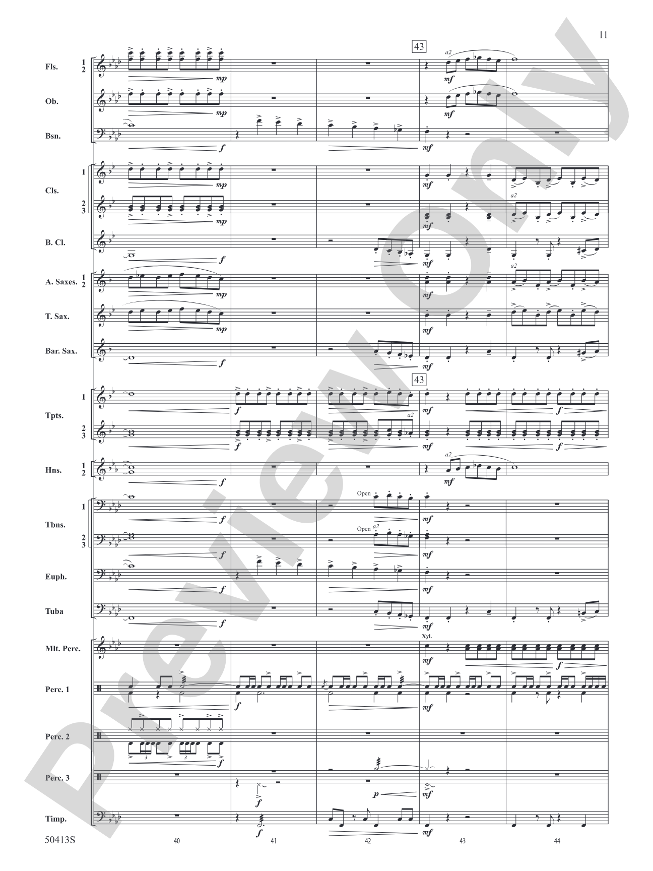 Entranced: Concert Band Conductor Score & Parts
