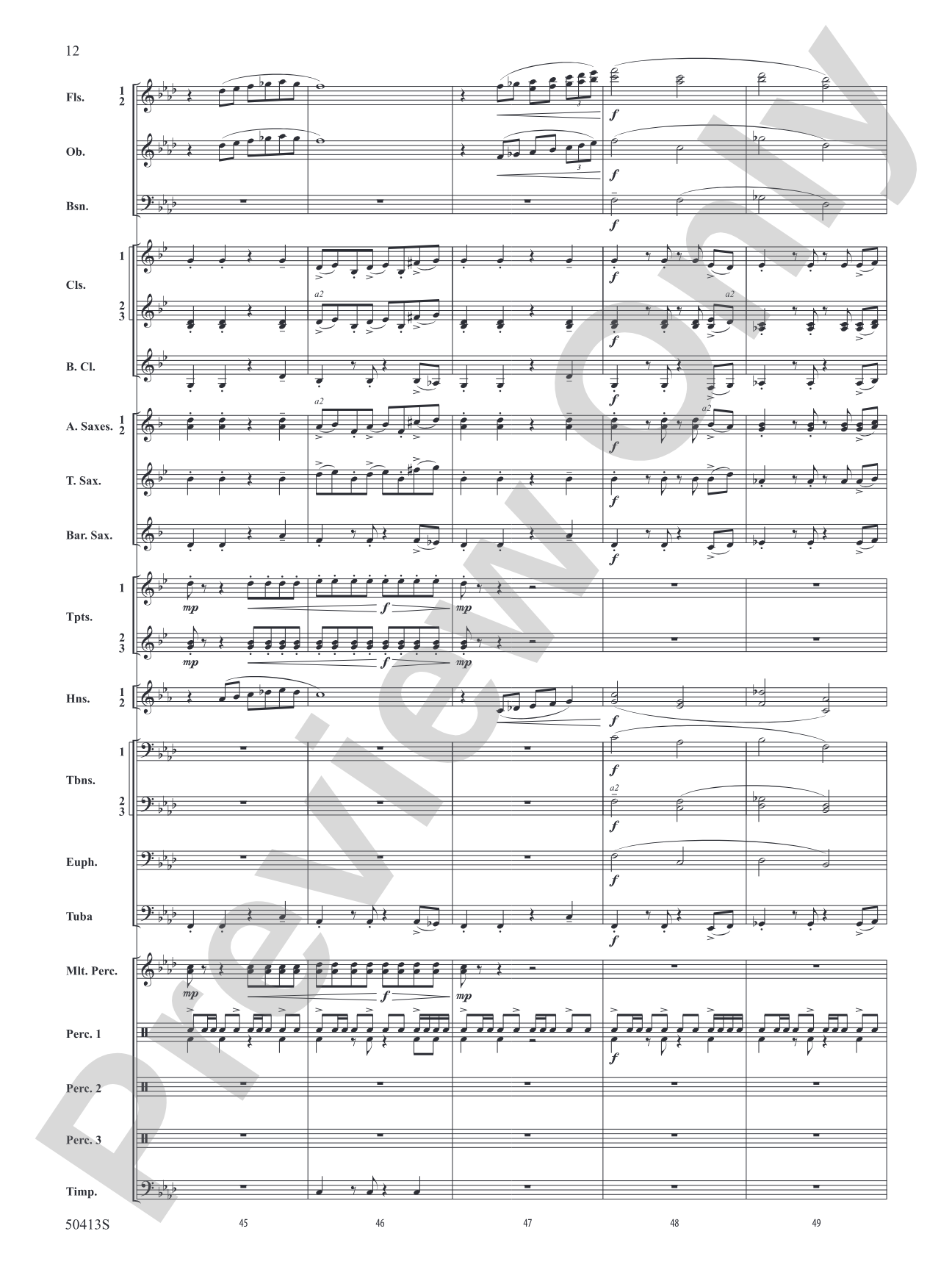 Entranced: Concert Band Conductor Score & Parts
